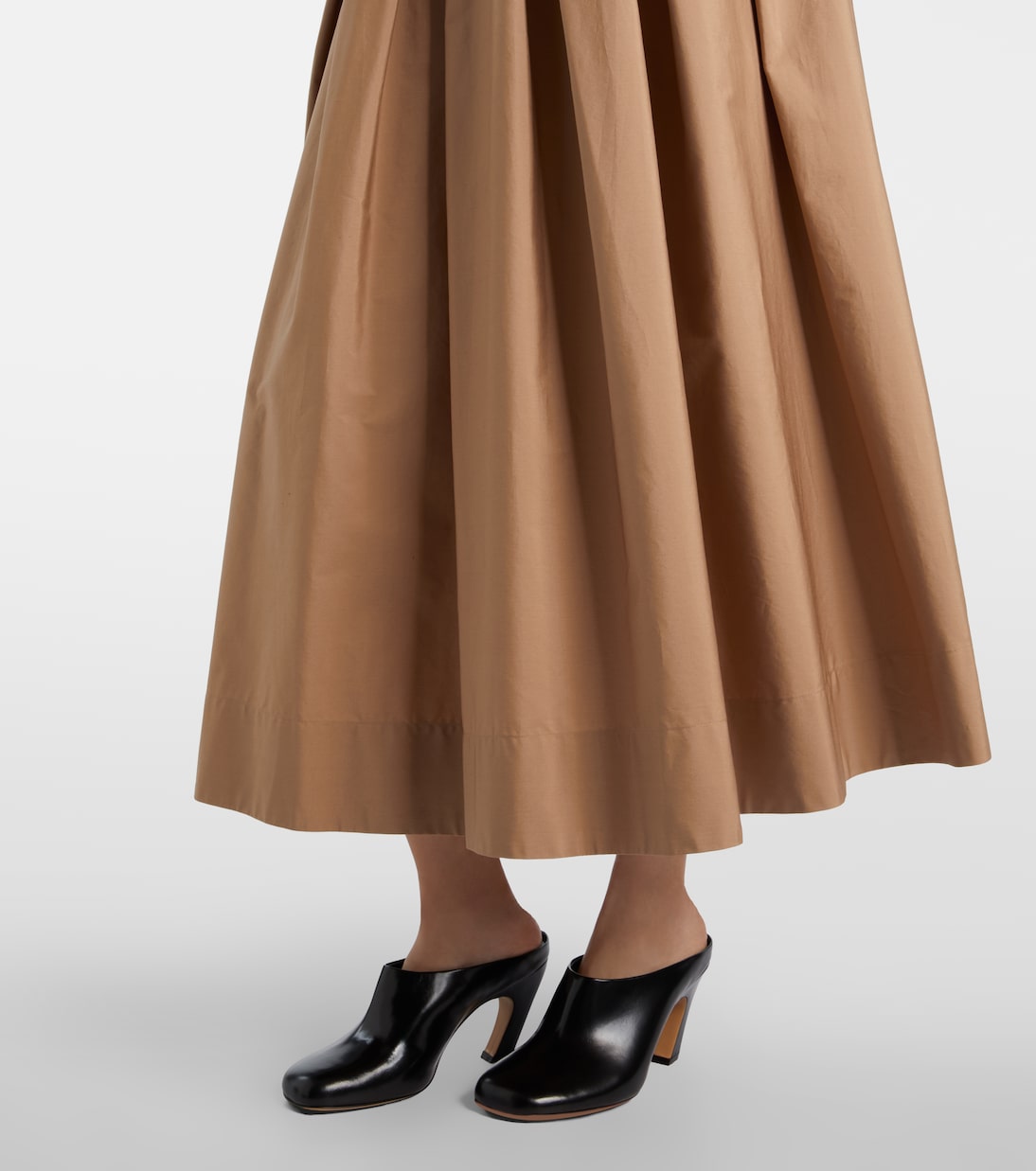 Jupe midi Pineta en popeline de coton | 'S Max Mara