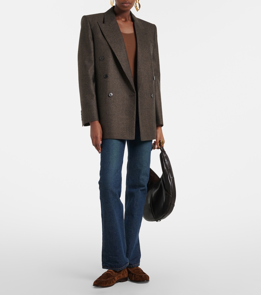 Cassandre棉质平纹针织背心 | Saint Laurent