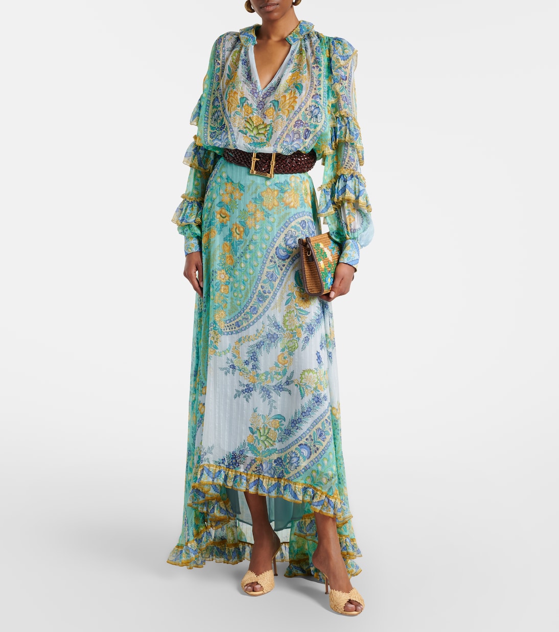 Midirock aus Seide | Etro