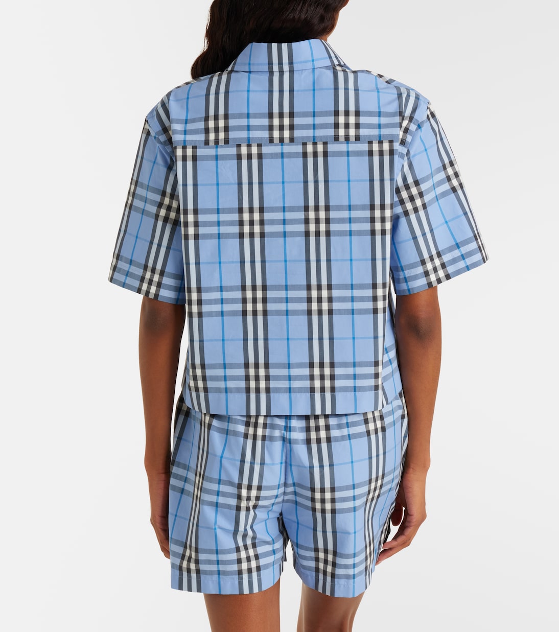 Burberry Check cotton poplin shirt | Burberry
