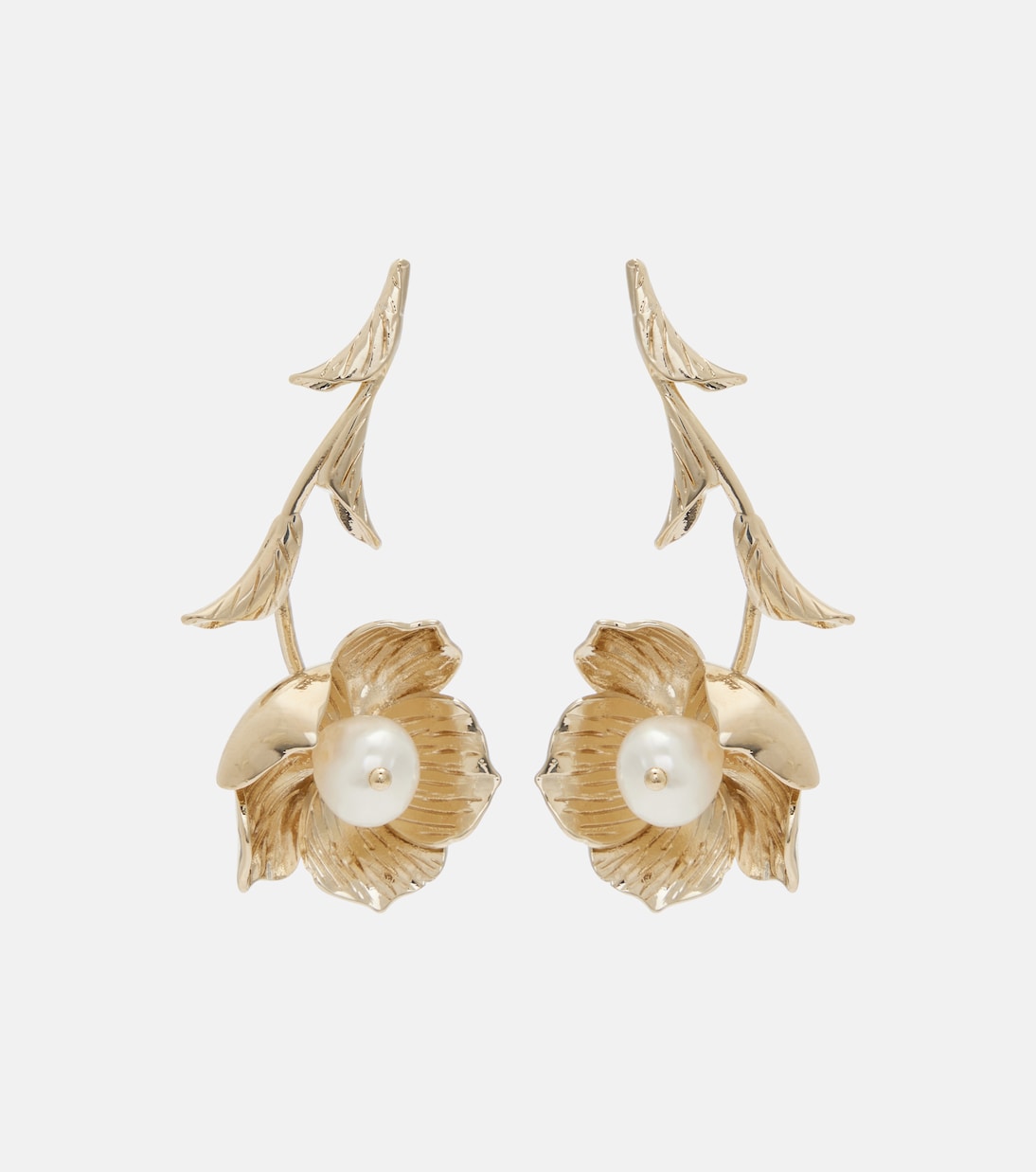 Embellished drop earrings | Erdem