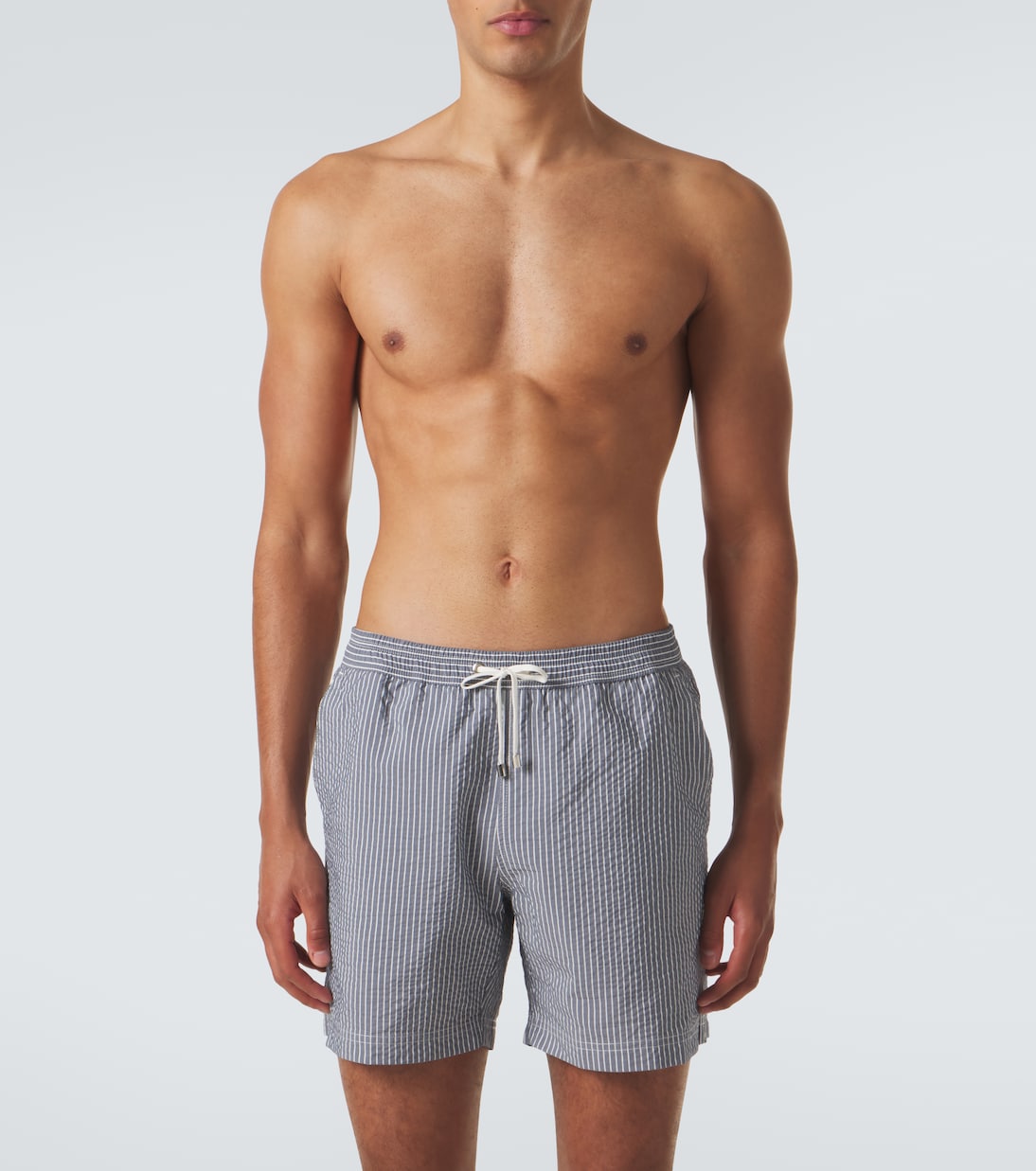 Striped swim trunks | Sunspel