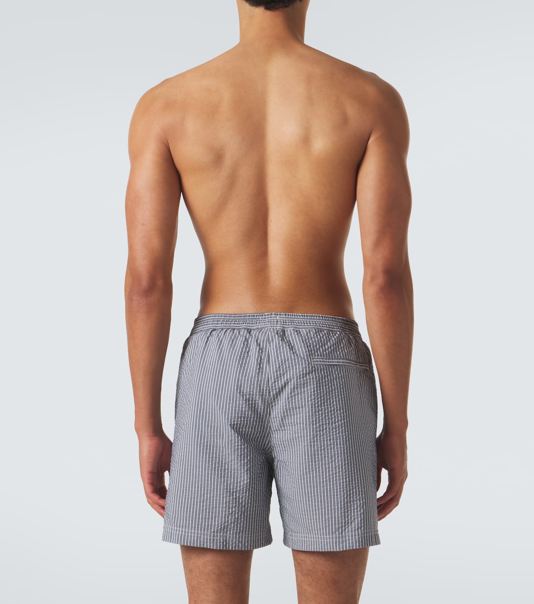 Striped swim trunks | Sunspel