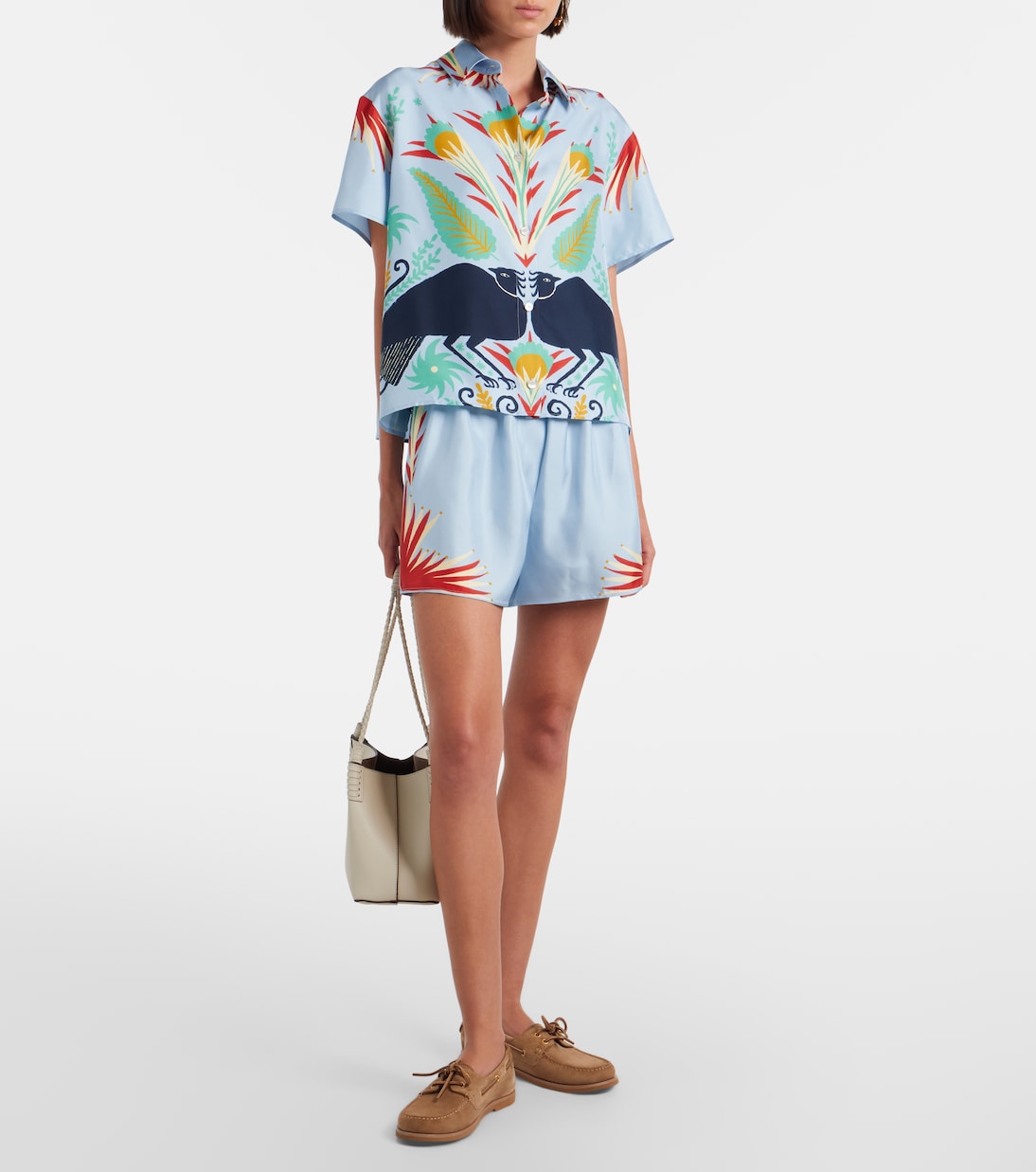 Printed silk pajamas | Etro
