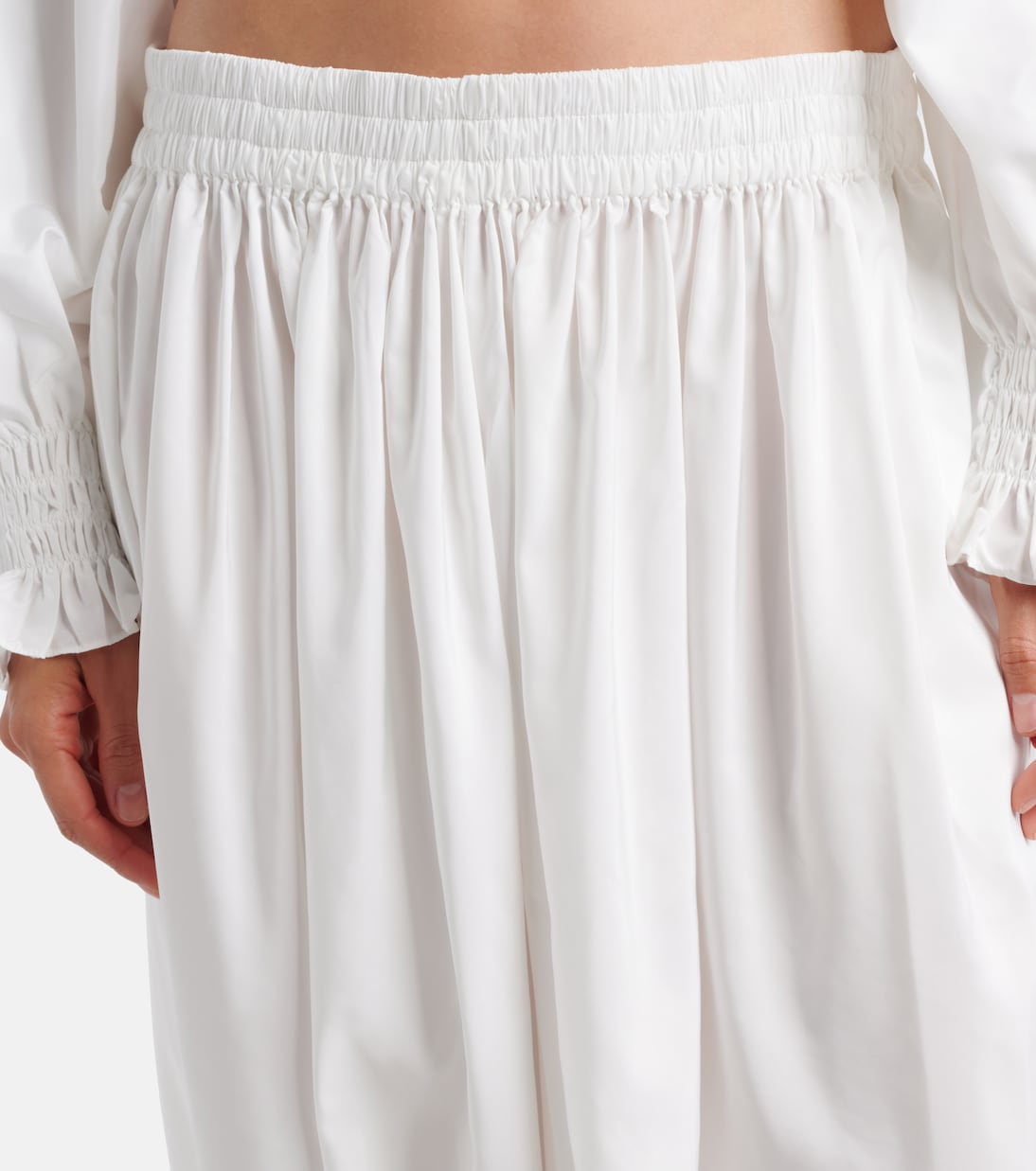 Pantalones globo fruncidos | Norma Kamali