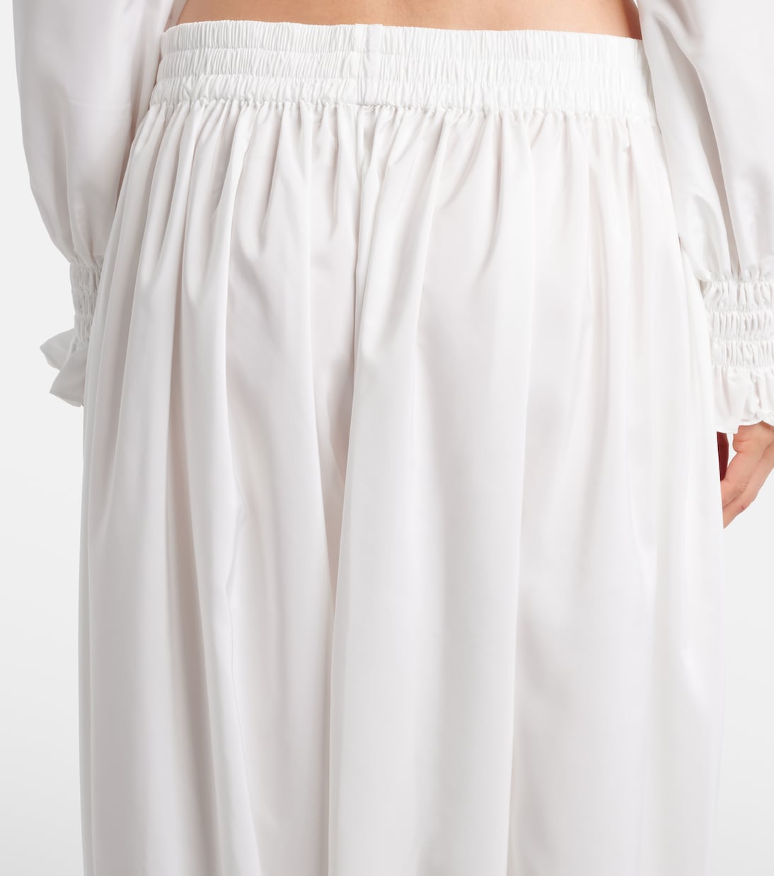 Pantalones globo fruncidos | Norma Kamali