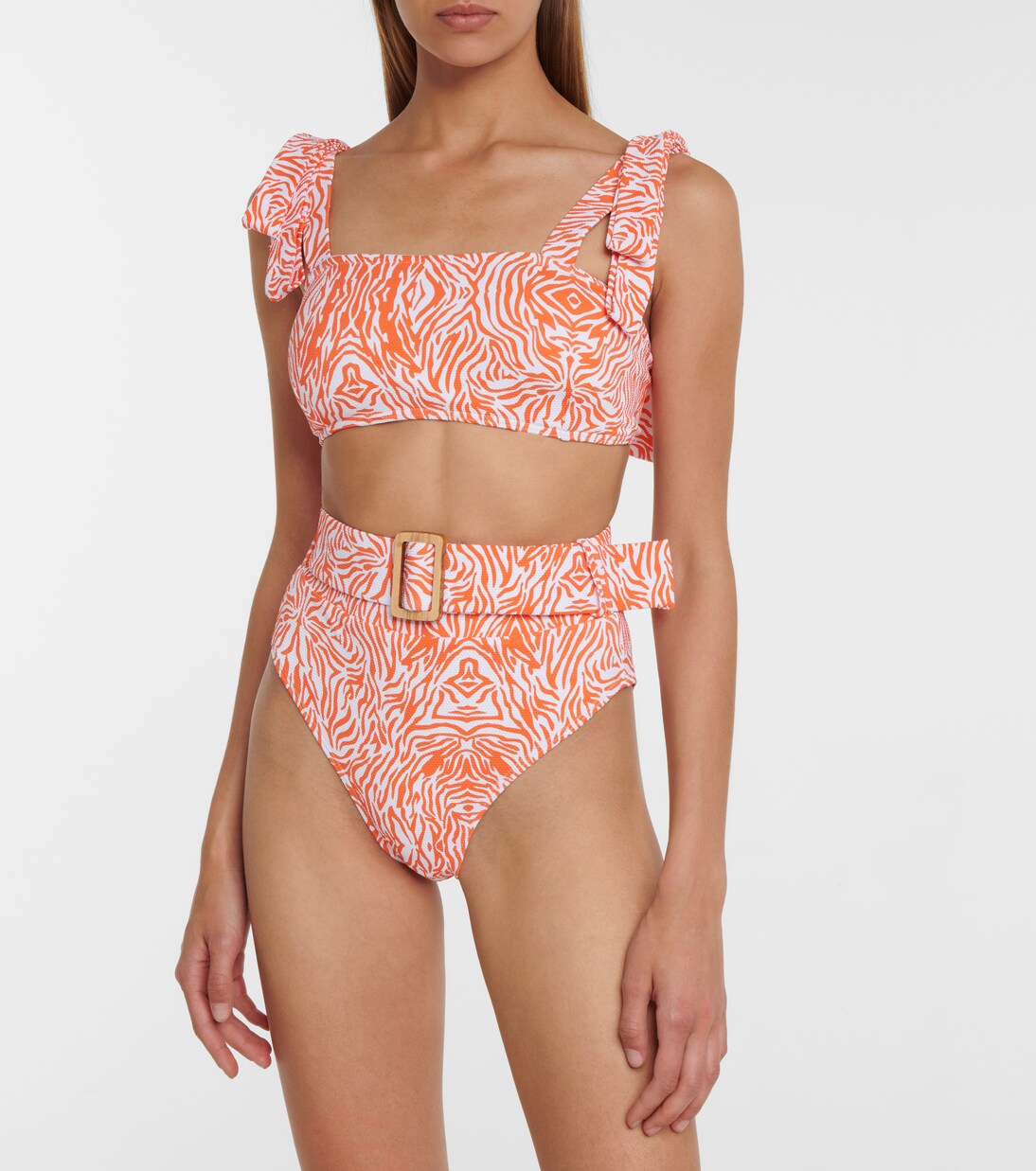 Haut de bikini bandeau The Audrey imprimé | Alexandra Miro