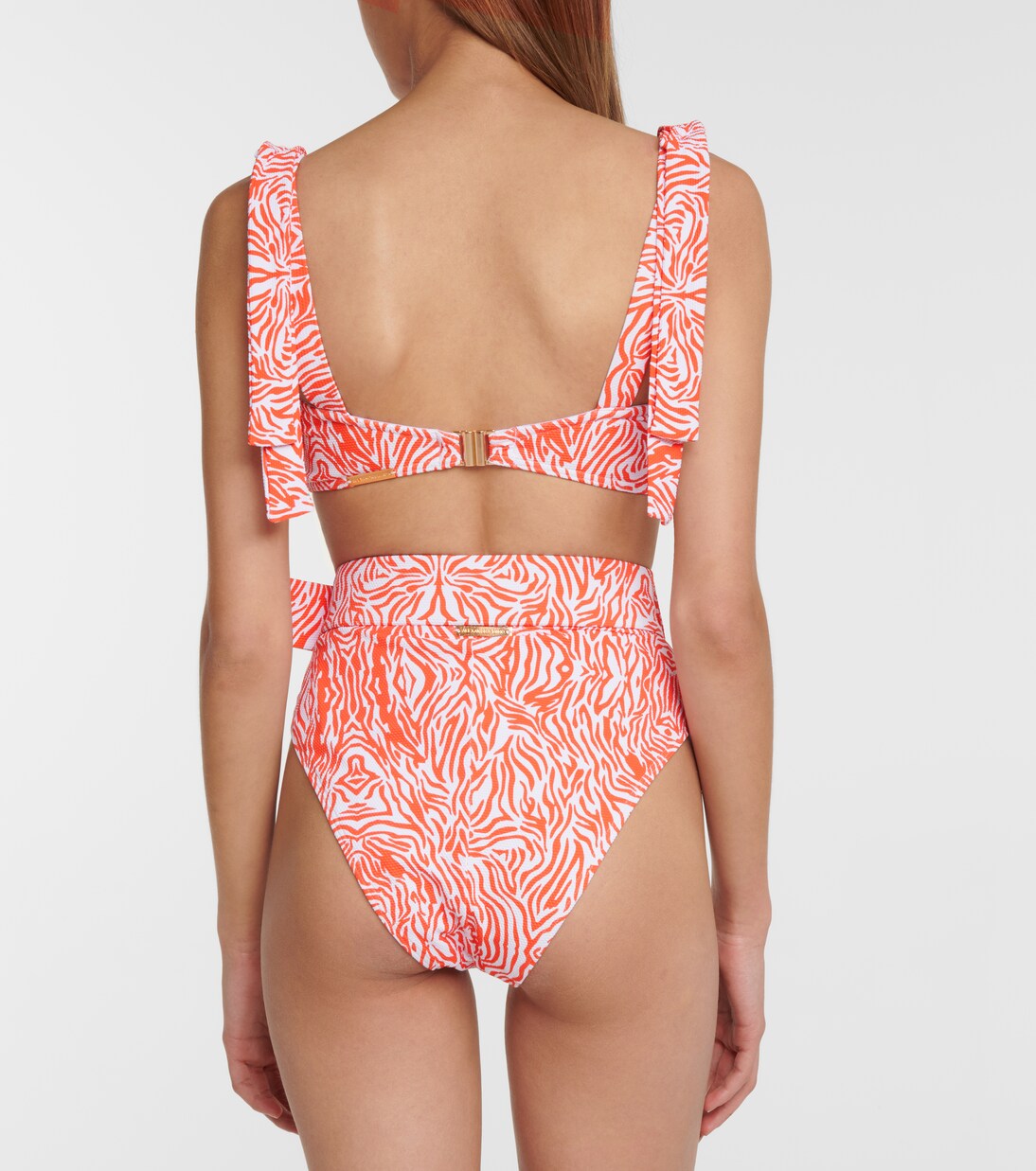 Haut de bikini bandeau The Audrey imprimé | Alexandra Miro