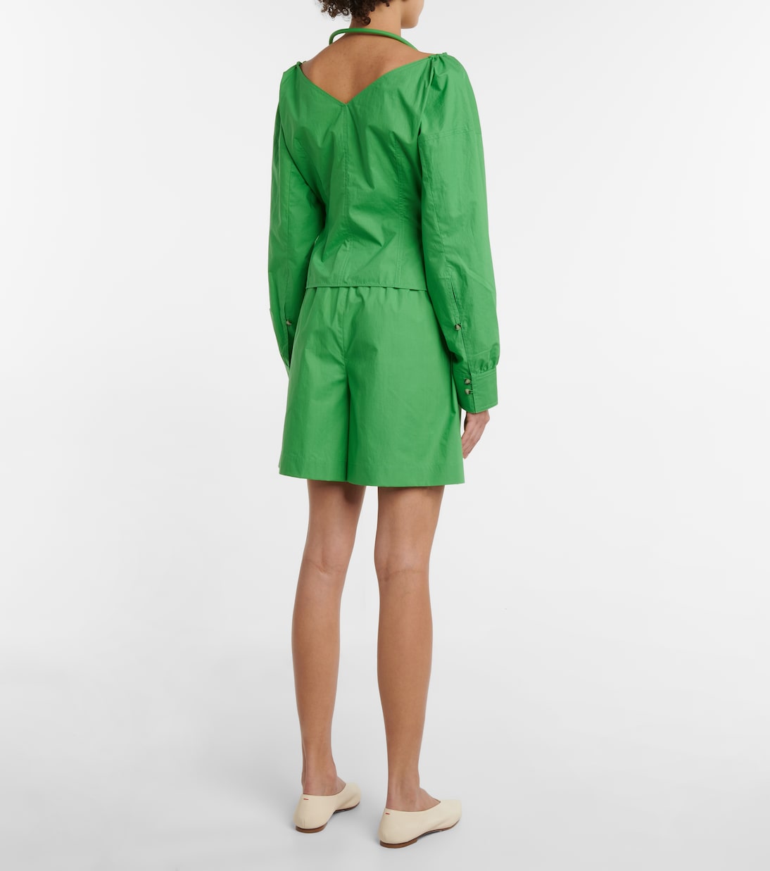 Bluse Tami aus Baumwollpopeline | Nanushka