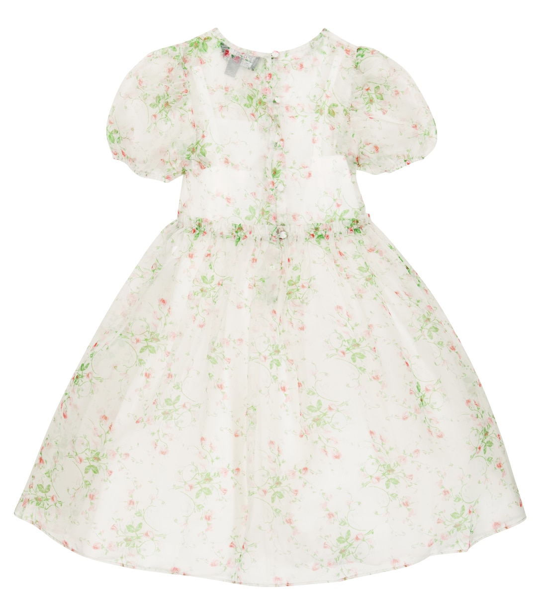 Robe en coton et tulle à fleurs | Polo Ralph Lauren Kids