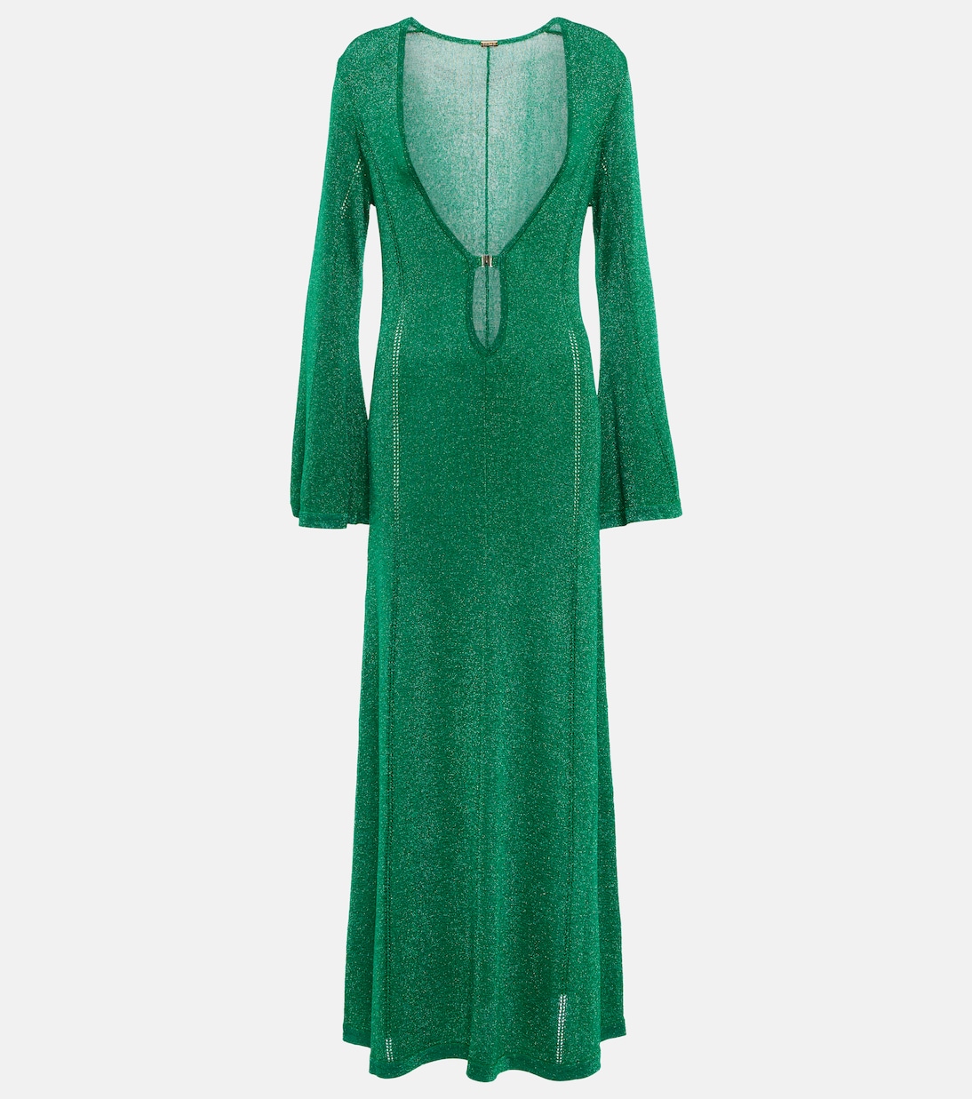 Robe longue métallisée | Dodo Bar Or