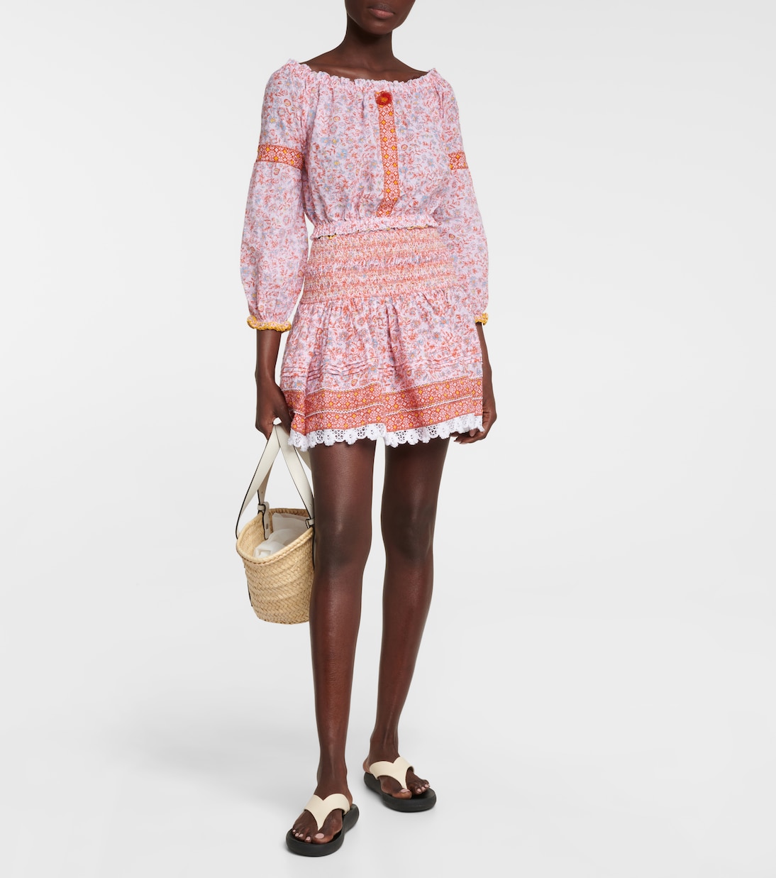 Cropped-Top Nana aus Baumwolle | Poupette St Barth