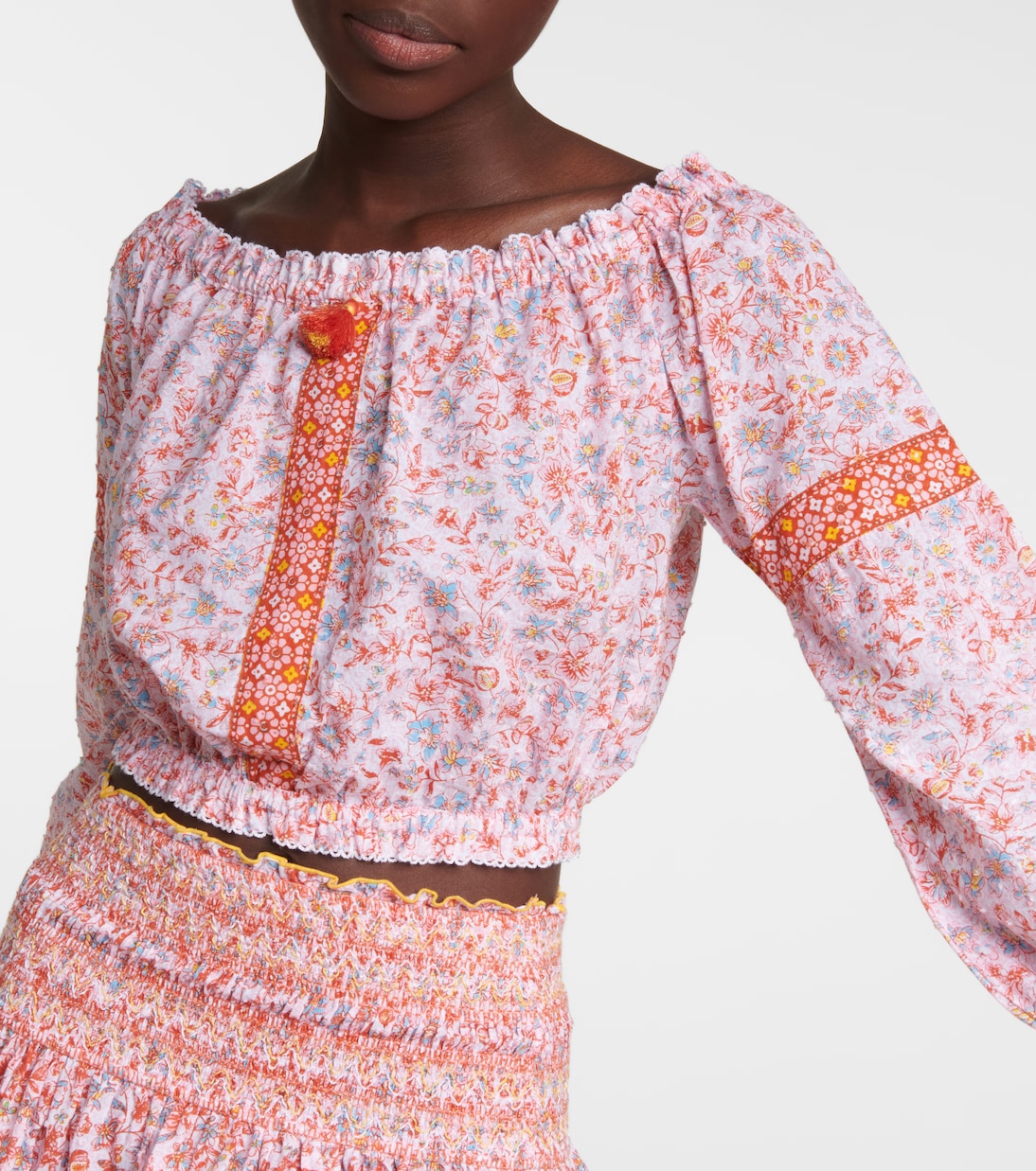 Cropped-Top Nana aus Baumwolle | Poupette St Barth