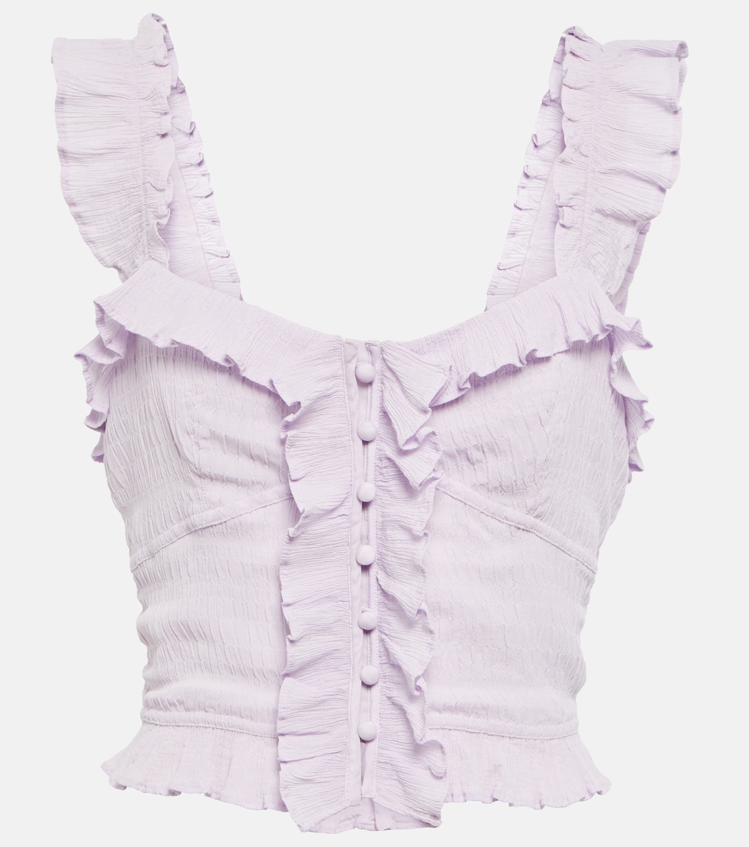 Cropped-Top Gimsy aus Crêpe | Isabel Marant