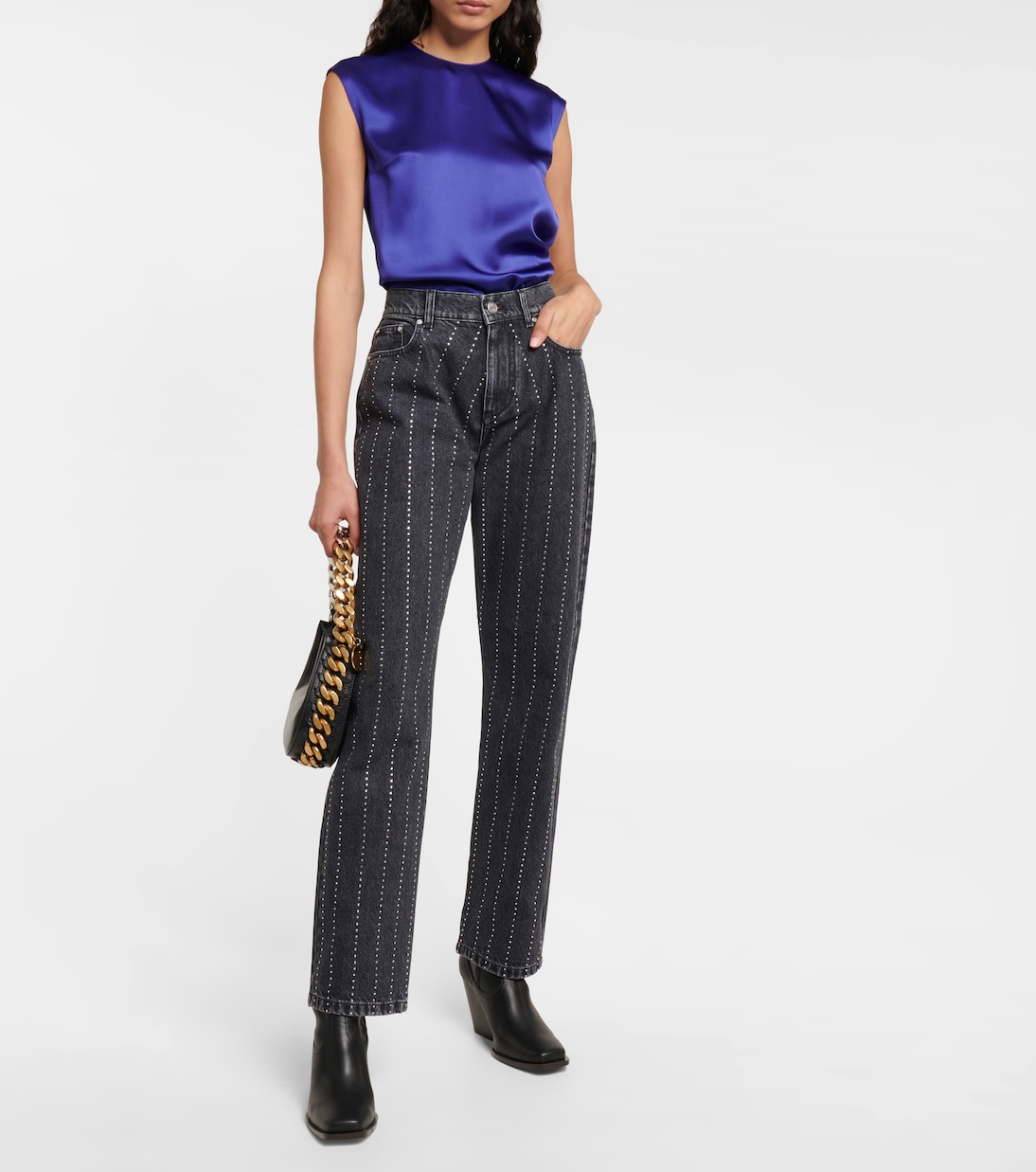 Top aus Satin | Stella McCartney