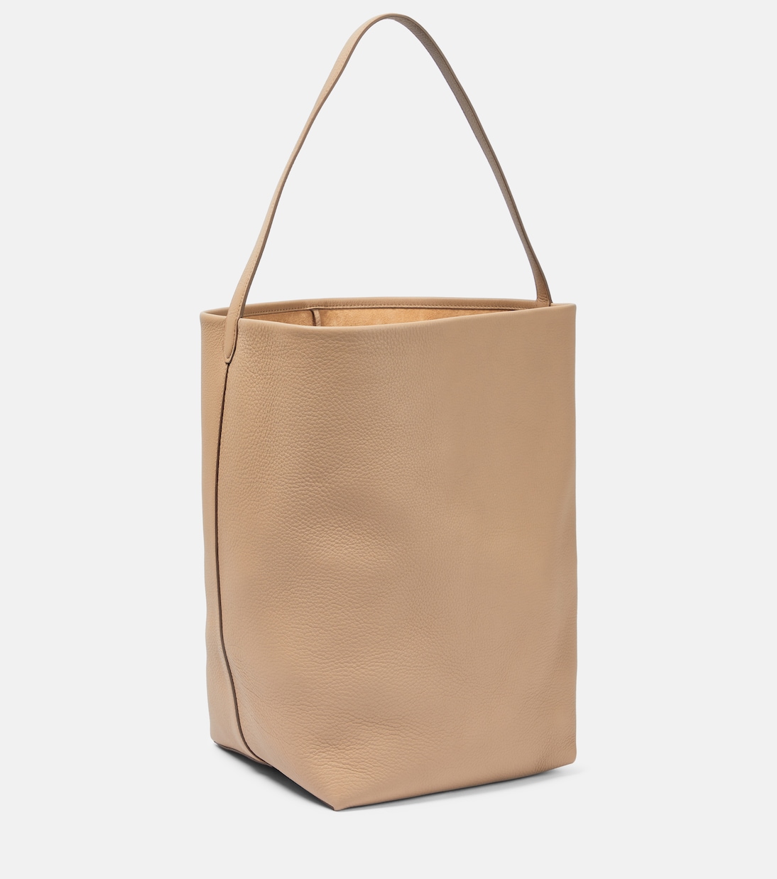 Park Large leather tote bag | The Row