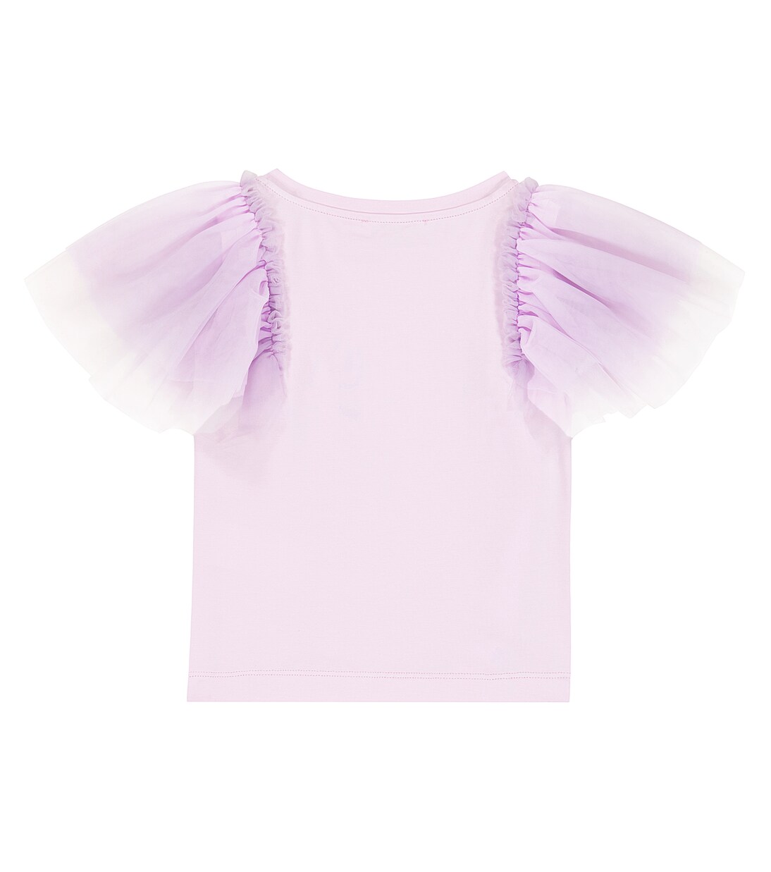 Tulle cotton T-shirt | Monnalisa