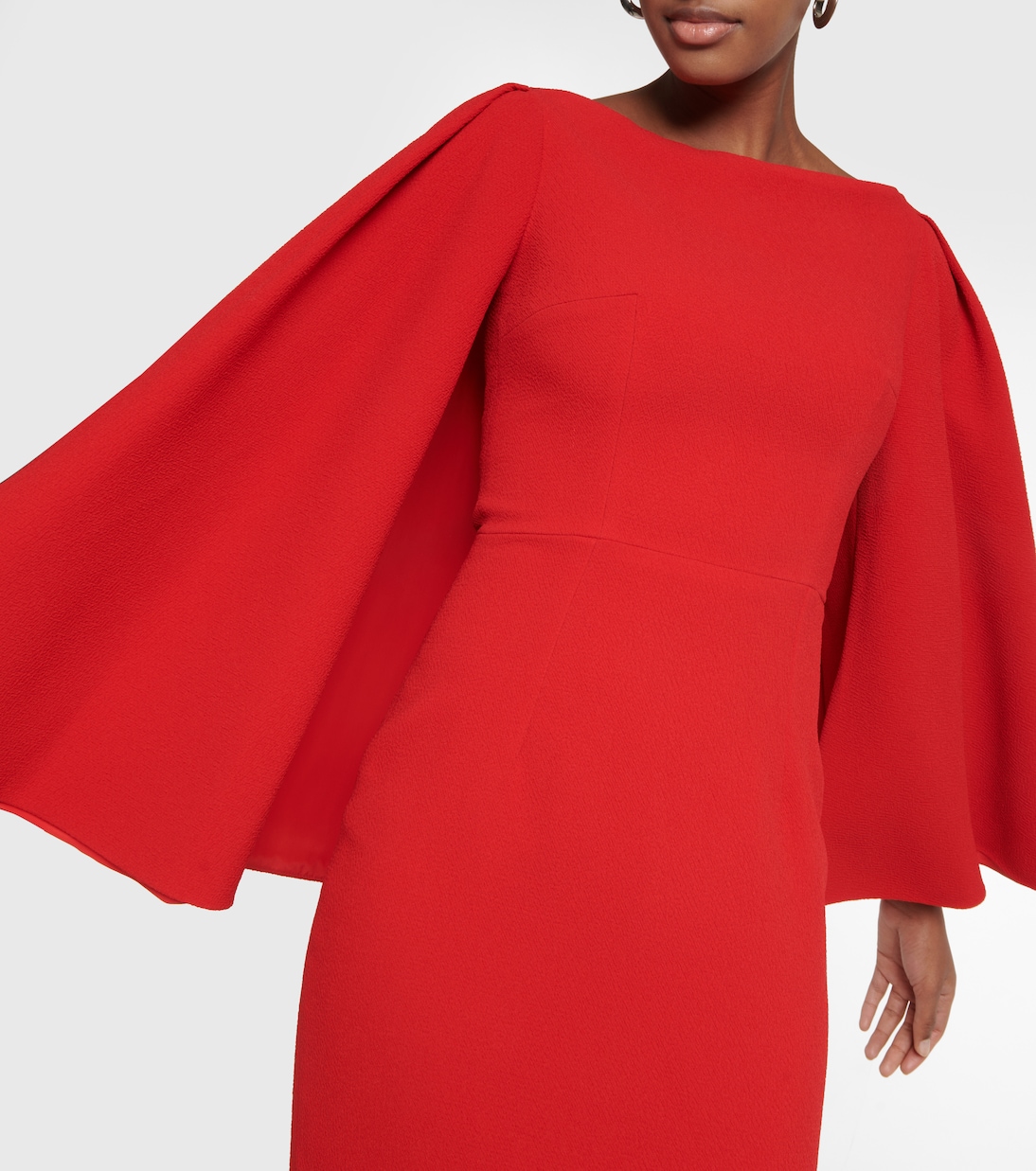 Midikleid Niesha aus Crêpe | Emilia Wickstead