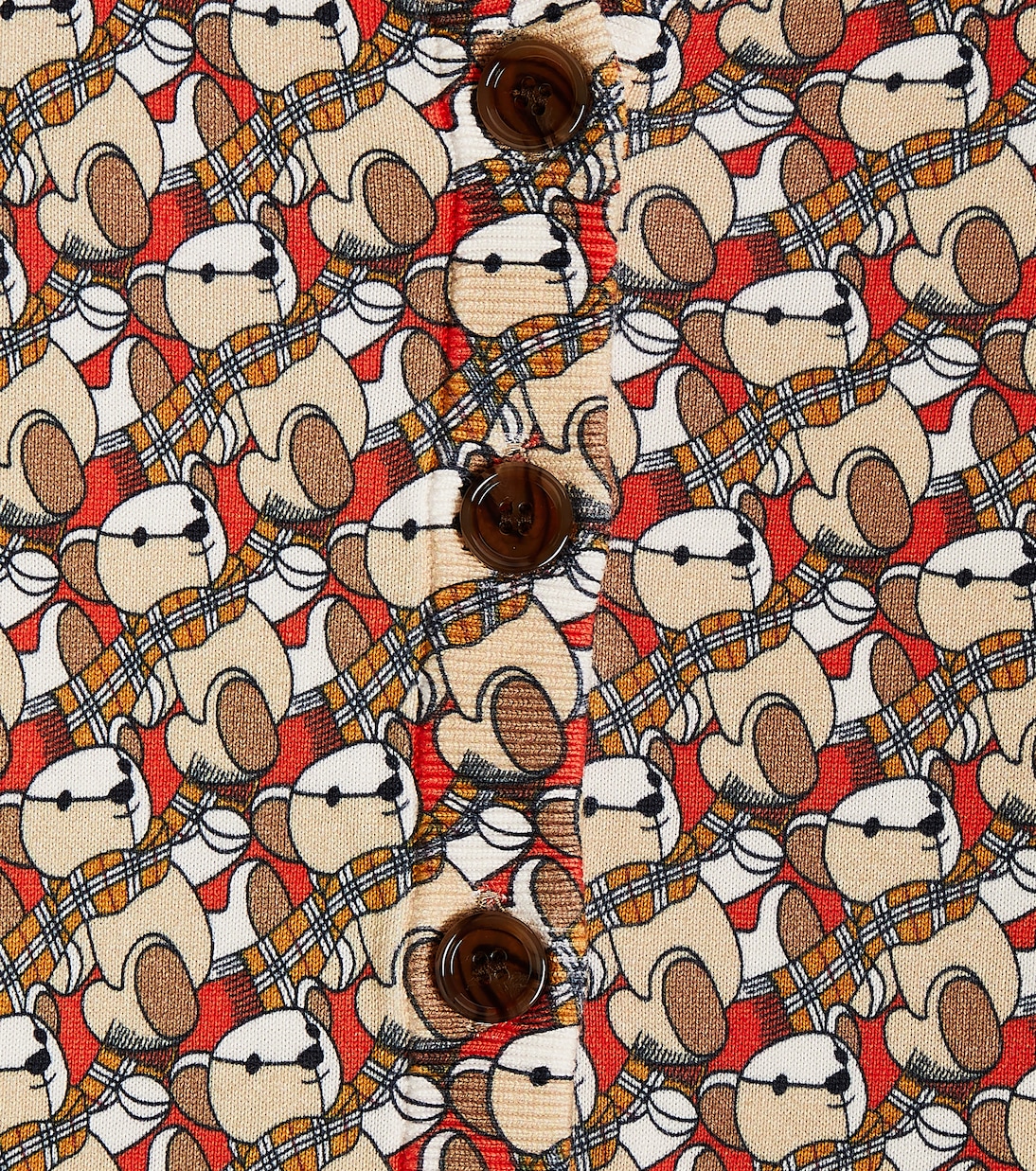 Cardigan Thomas Bear en coton | Burberry Kids