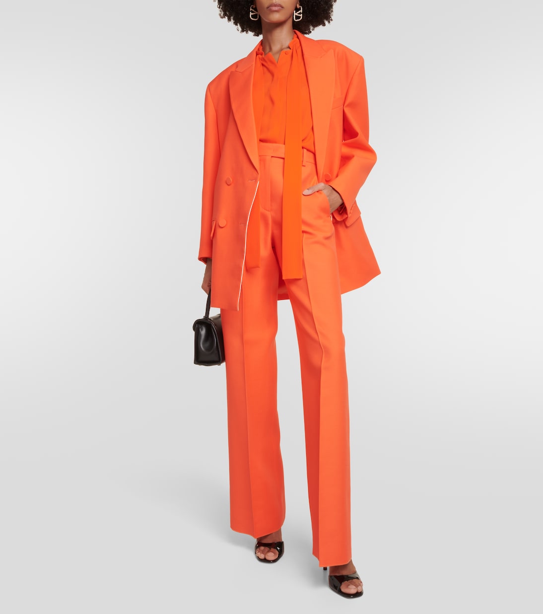 Schluppenbluse aus Seide | Valentino