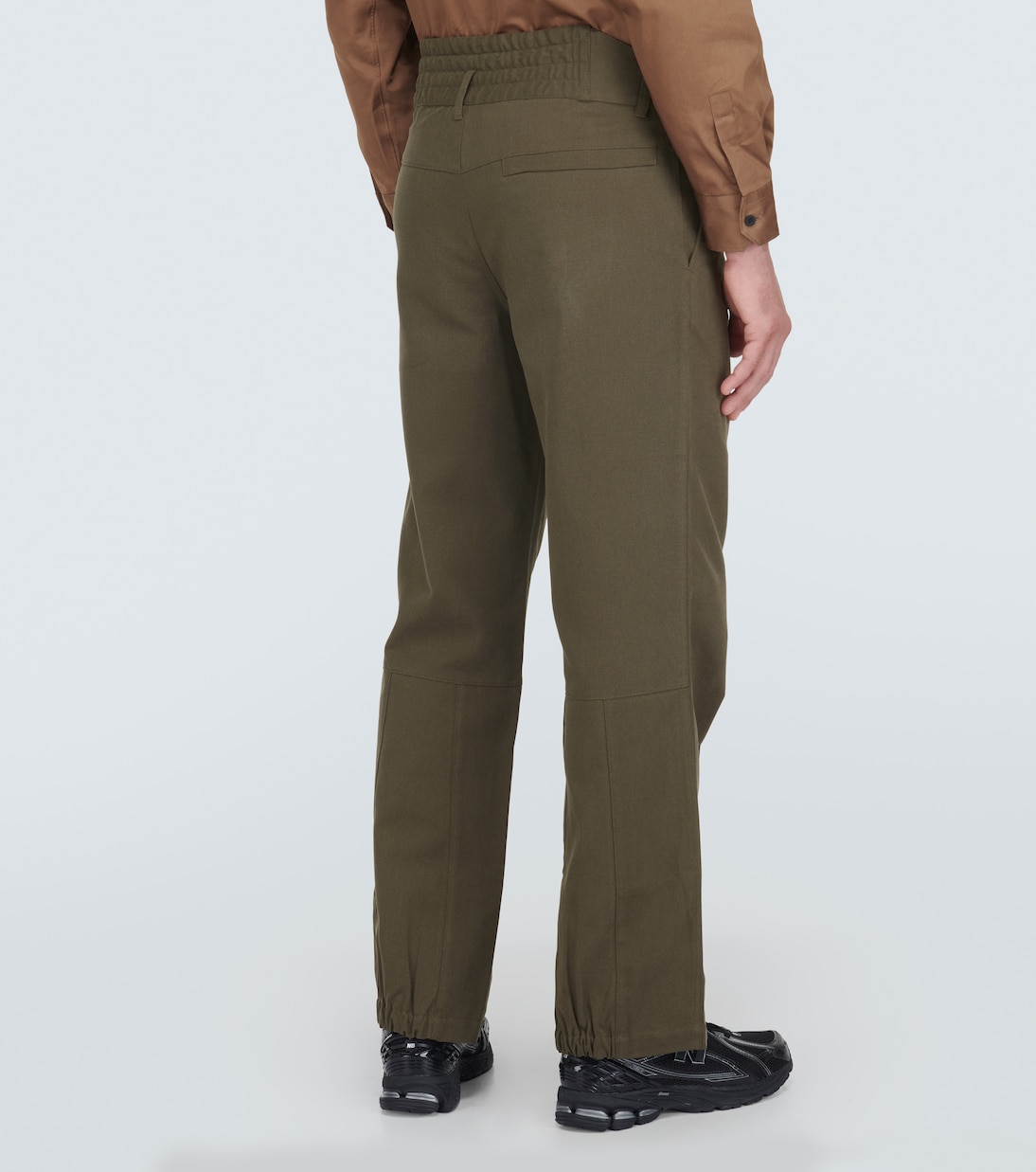 Boot cotton twill cargo pants | GR10K