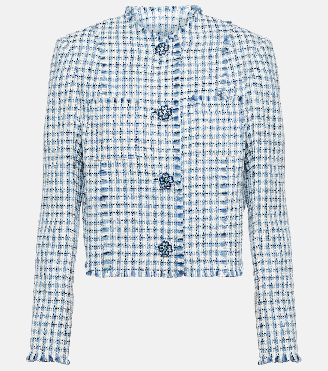 Checked bouclé jacket | Etro