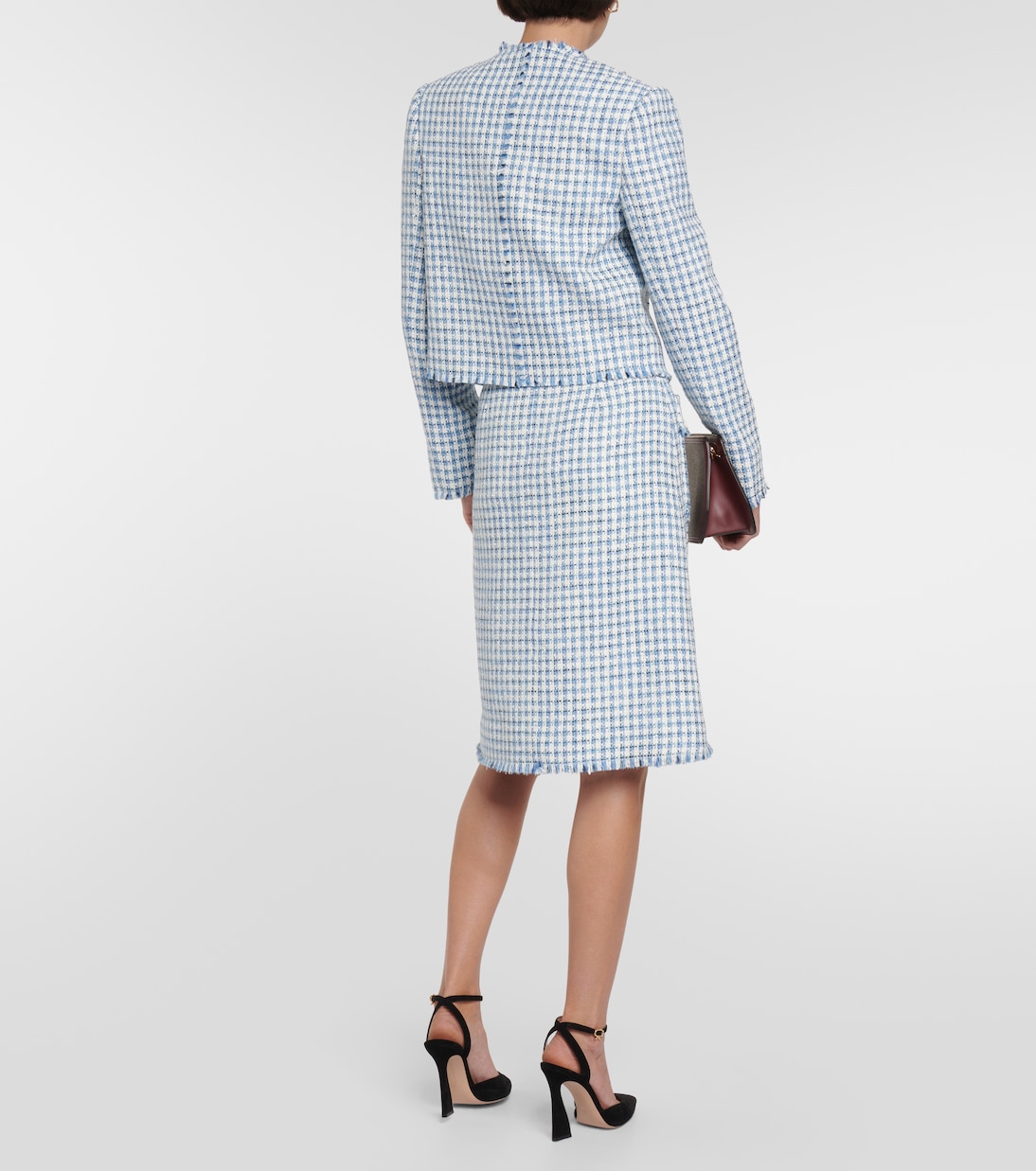 Checked bouclé jacket | Etro