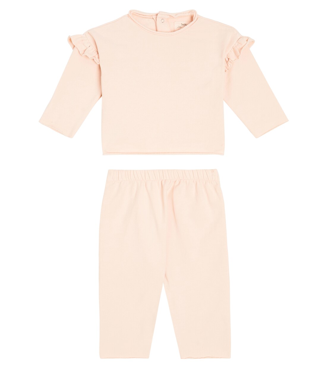 Bebé - set de top y leggings en mezcla de algodón | Il Gufo