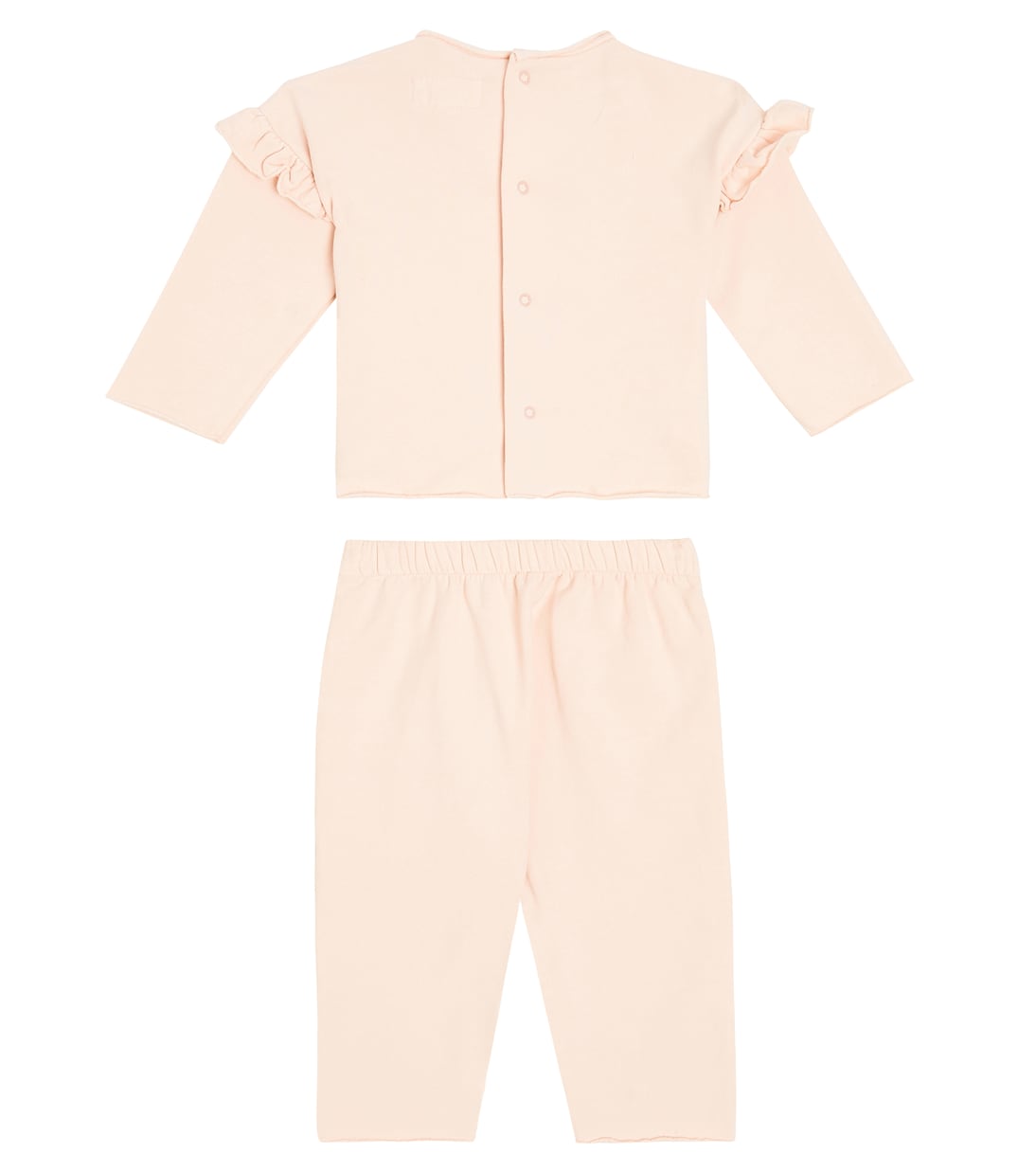 Bebé - set de top y leggings en mezcla de algodón | Il Gufo