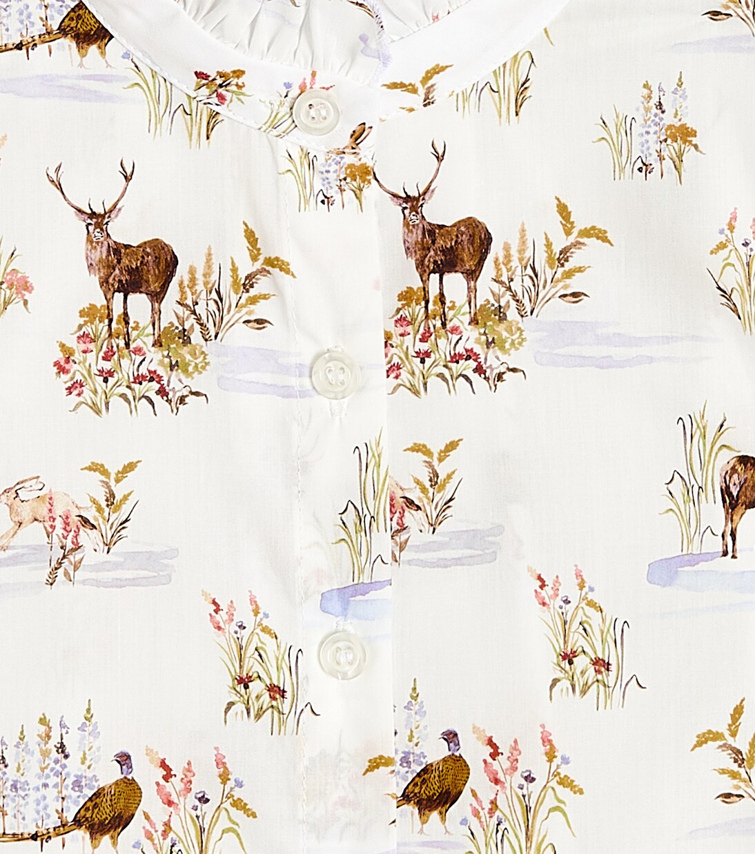 Printed cotton blouse | Paade Mode