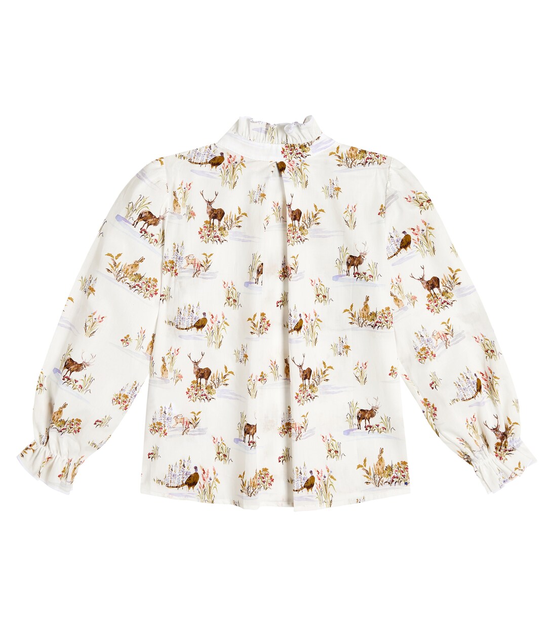 Printed cotton blouse | Paade Mode