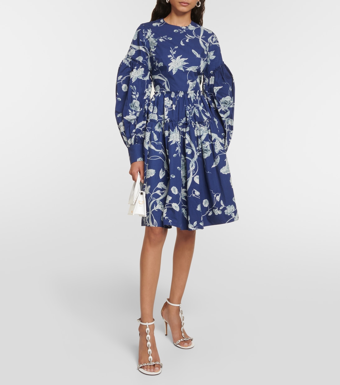 Miniabito in popeline di cotone | Erdem