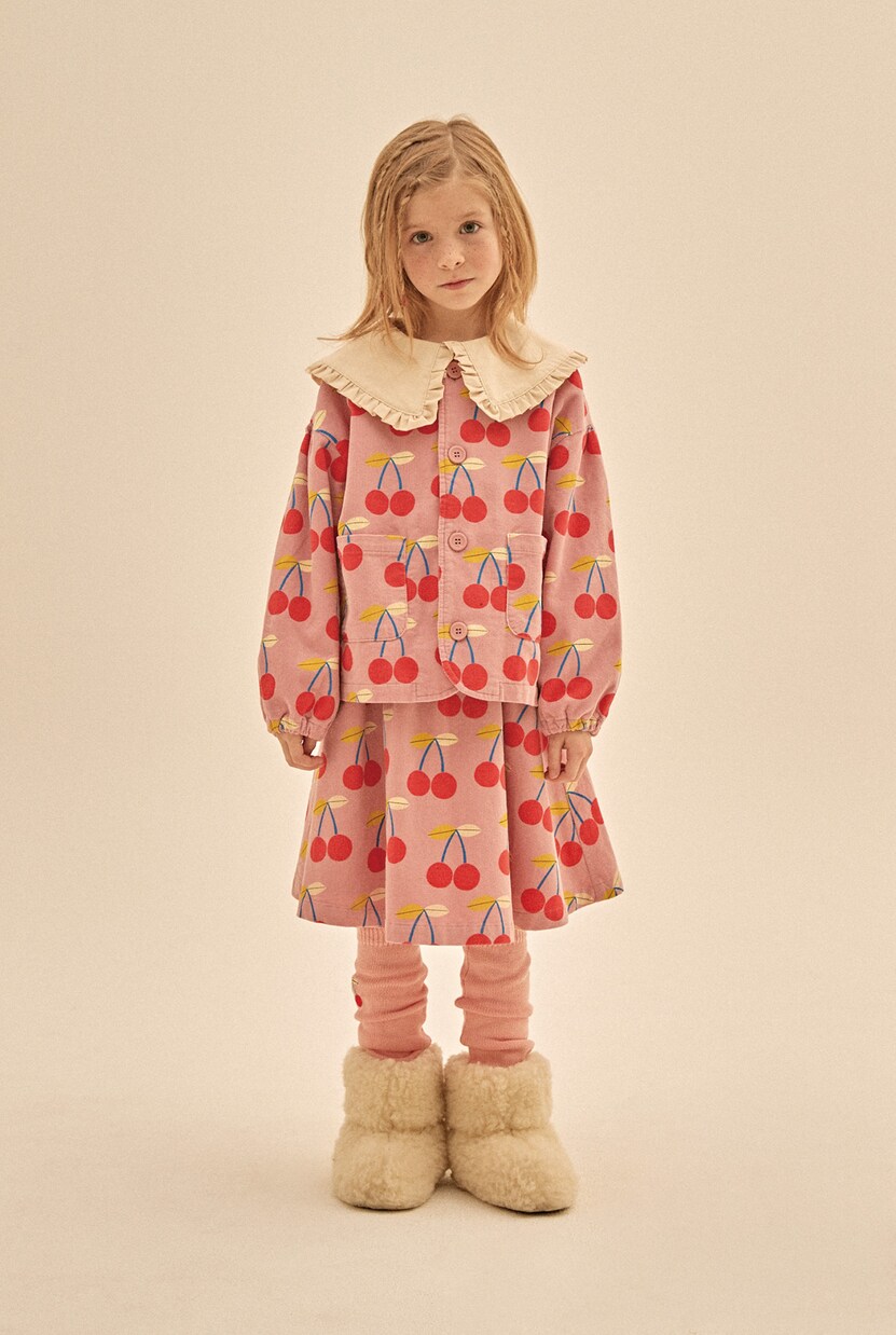 Printed corduroy skirt | Jellymallow