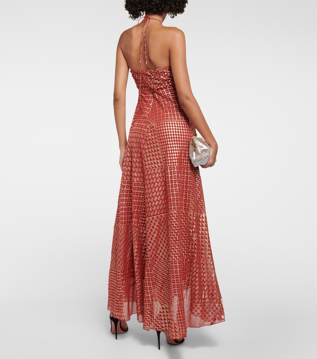 Bedruckte Robe Samira | Rixo