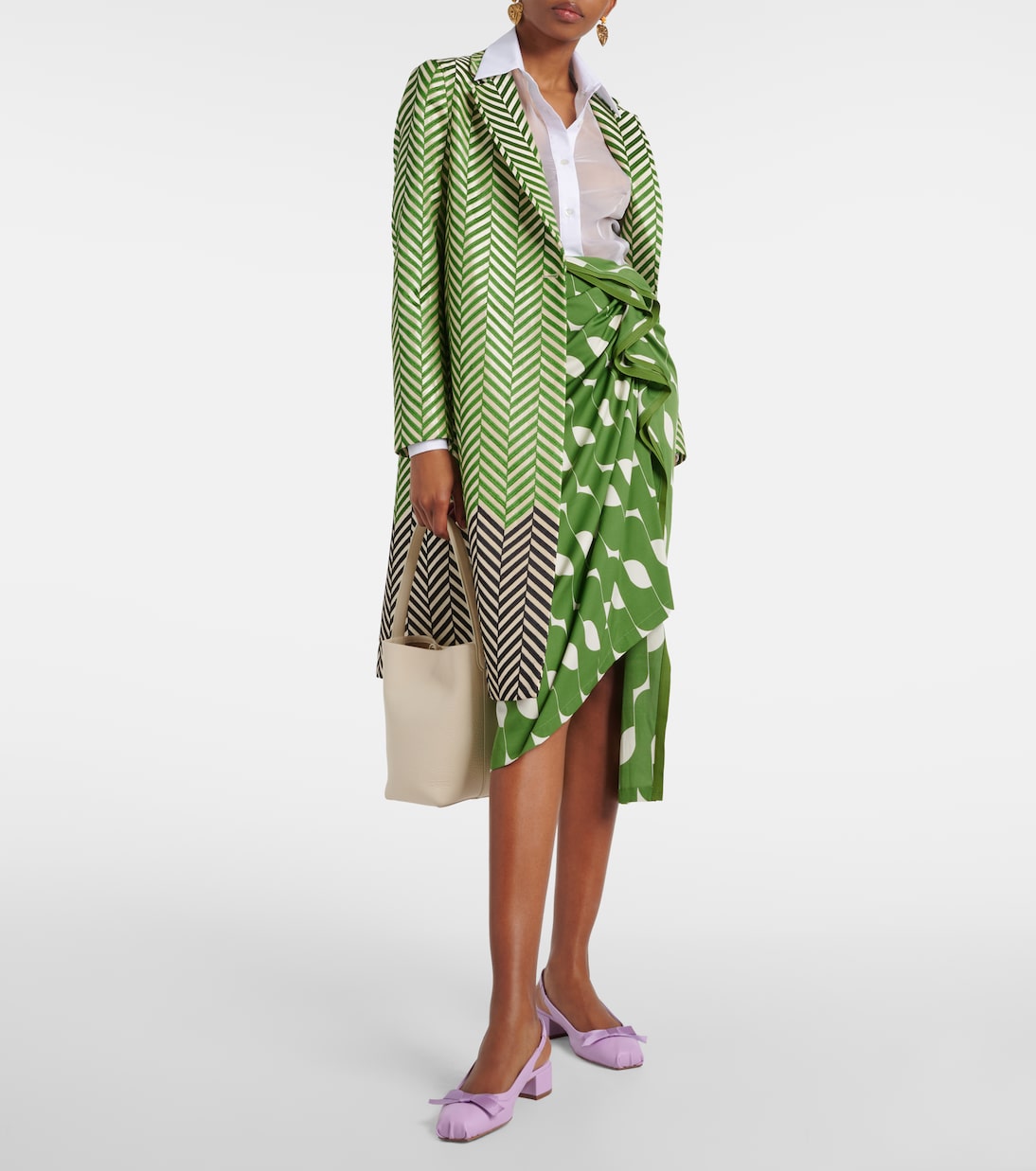 Mamaflirt 30 leather slingback pumps | Christian Louboutin