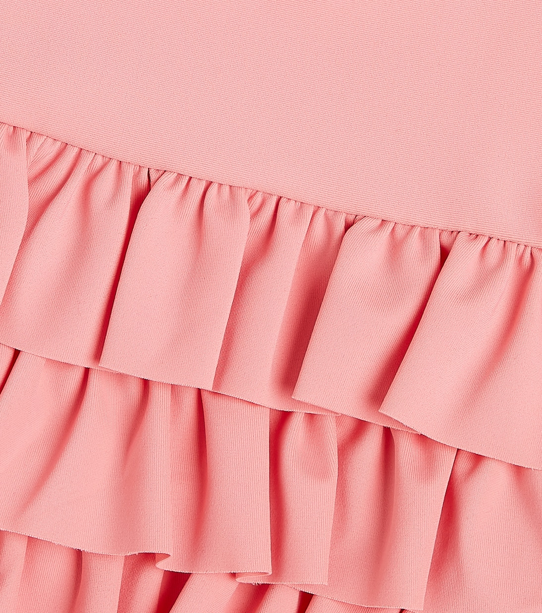 Printed ruffle-trimmed swimsuit | Mini Rodini