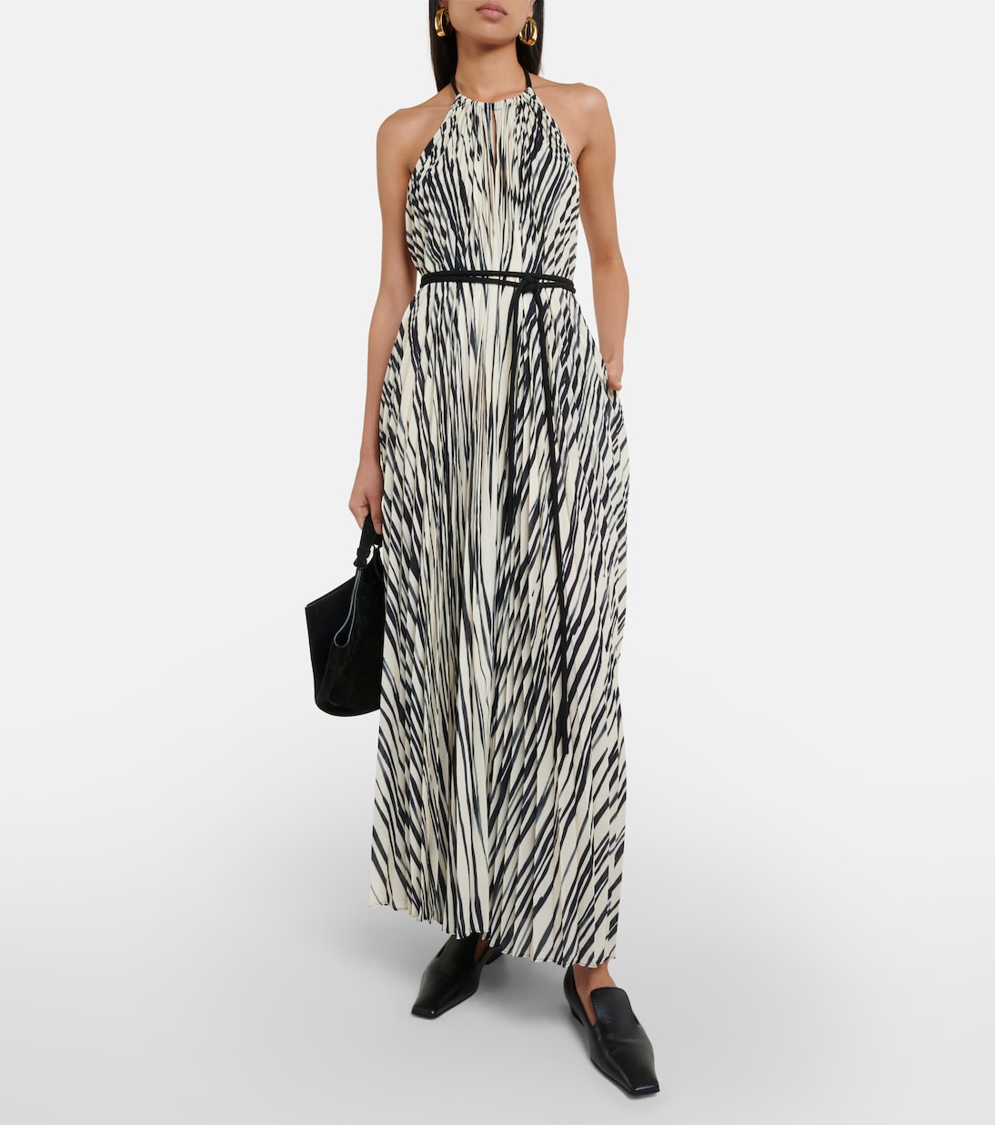 Bedrucktes Maxikleid Frida aus Chiffon | Proenza Schouler