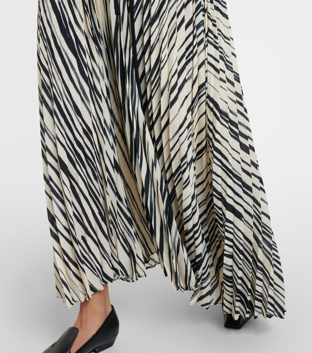 Bedrucktes Maxikleid Frida aus Chiffon | Proenza Schouler