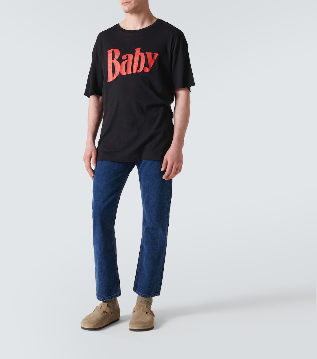 Printed cotton jersey T-shirt | ERL