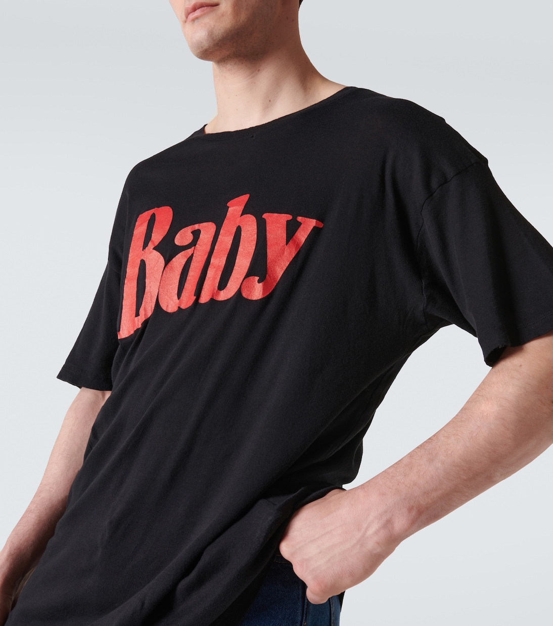 Printed cotton jersey T-shirt | ERL