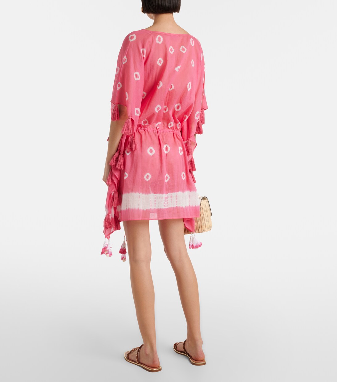 Kaftan Sand Dollar aus Baumwolle | Anna Kosturova