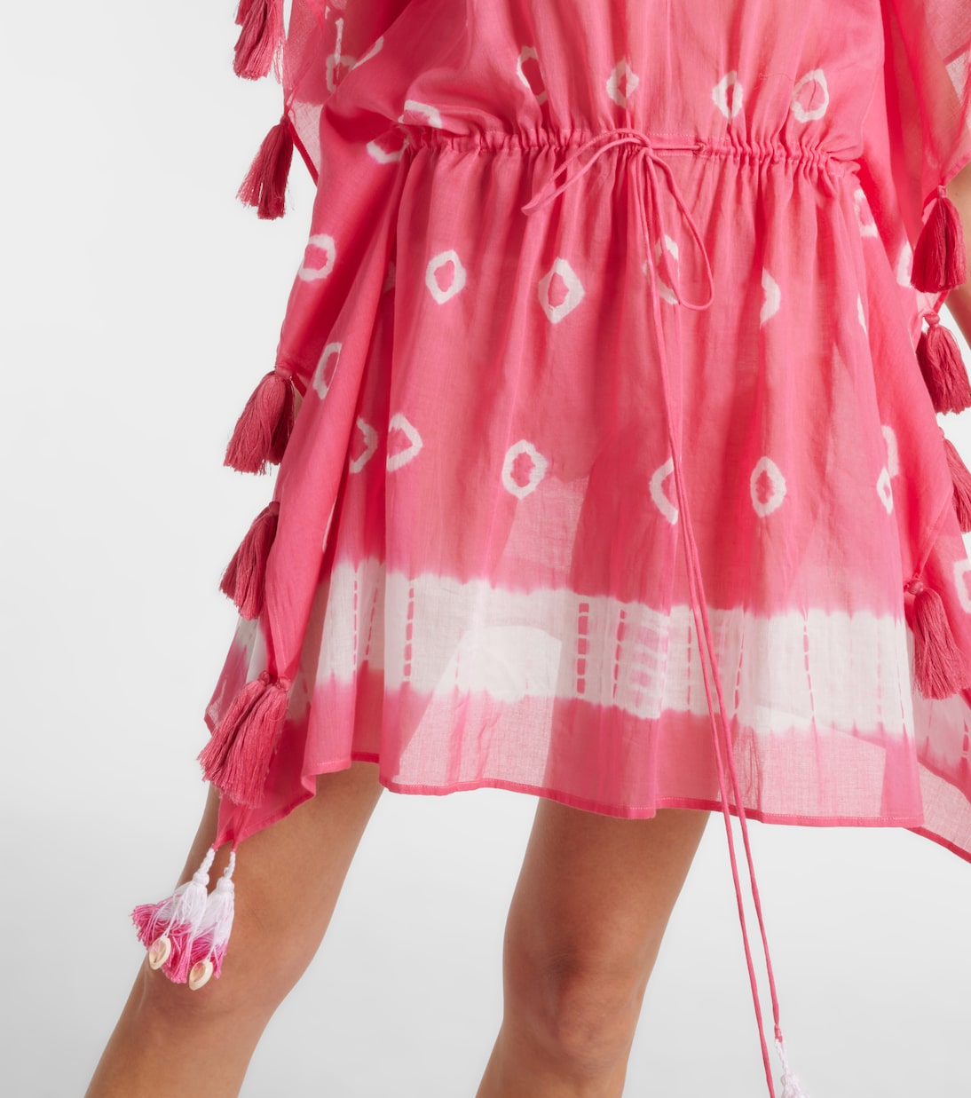 Kaftan Sand Dollar aus Baumwolle | Anna Kosturova