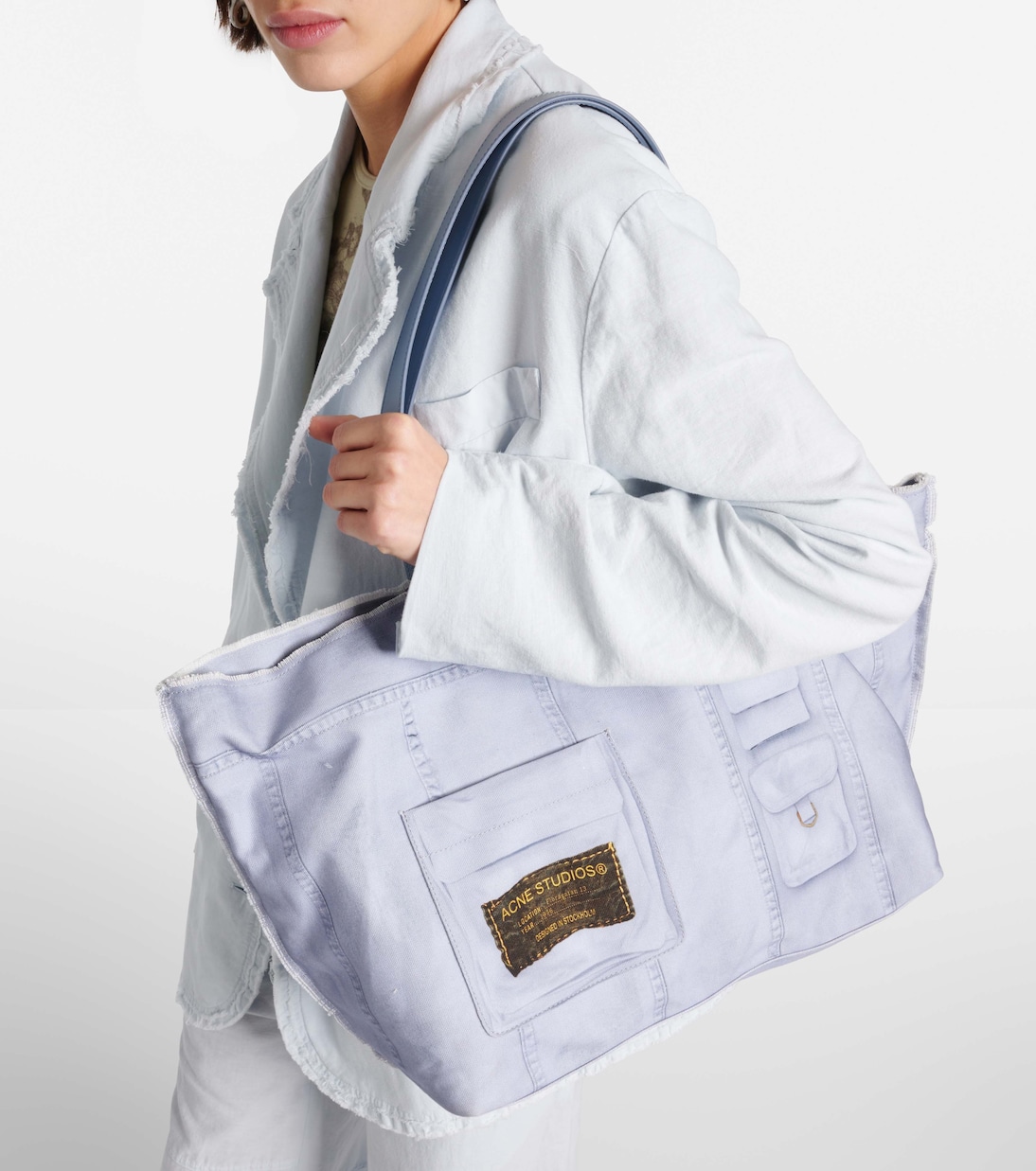 Cabas Midsummer Large en toile de coton | Acne Studios