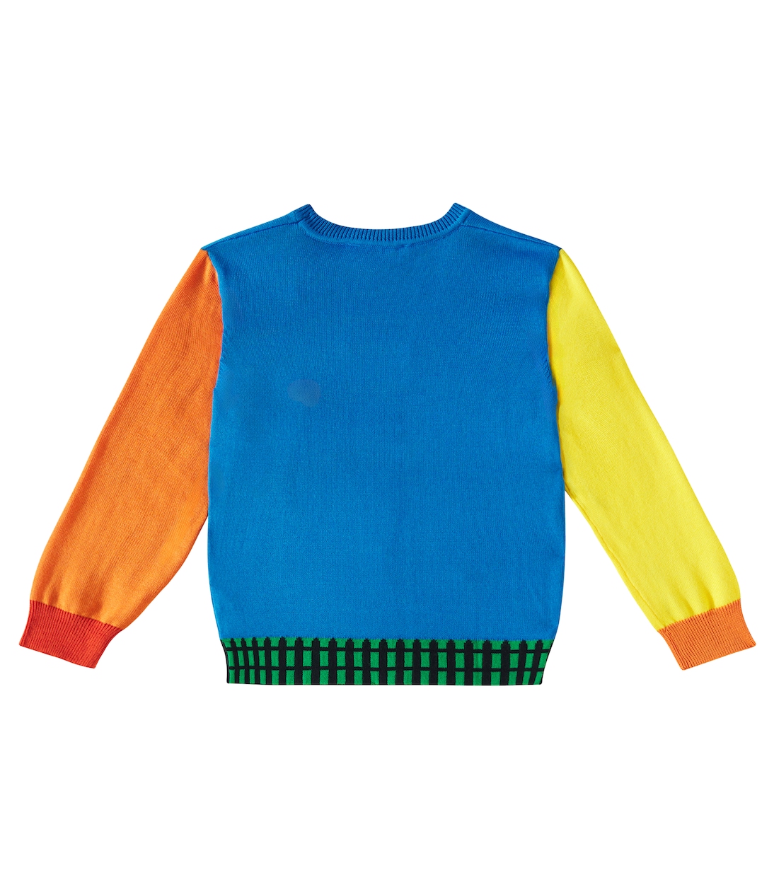 Jacquard cotton and wool sweater  | Stella McCartney Kids