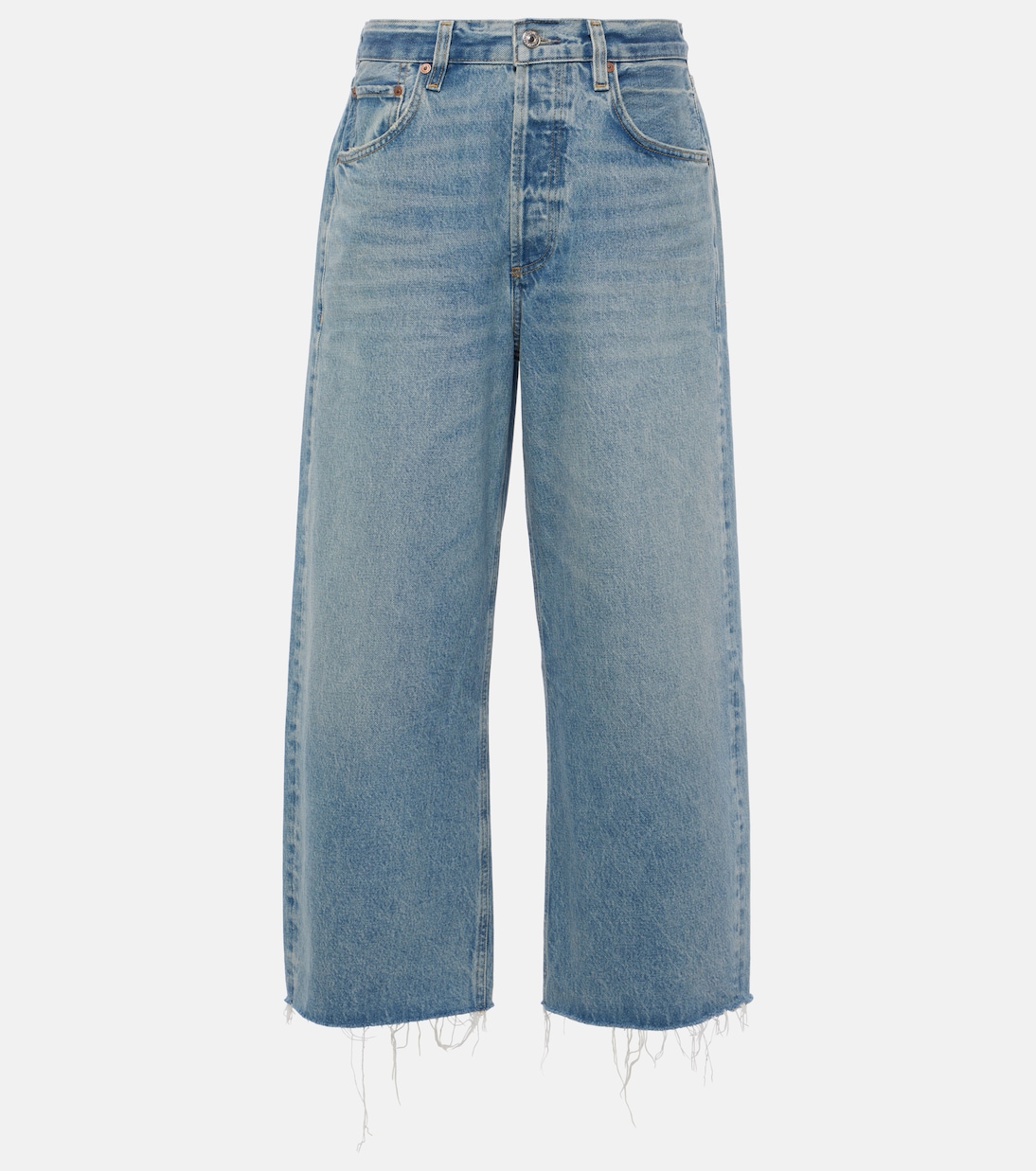 Mid-Rise Cropped Wide-Leg Jeans Ayla | Citizens of Humanity