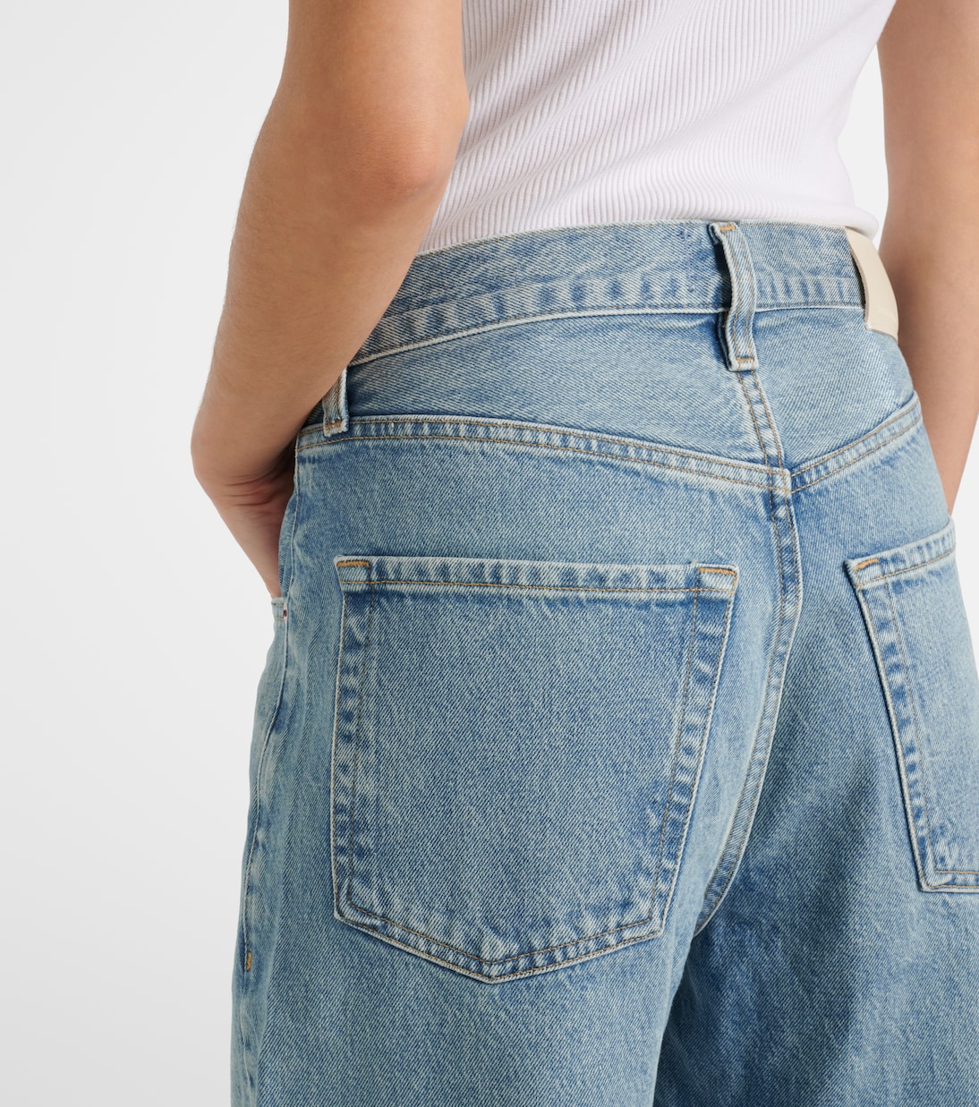 Mid-Rise Cropped Wide-Leg Jeans Ayla | Citizens of Humanity