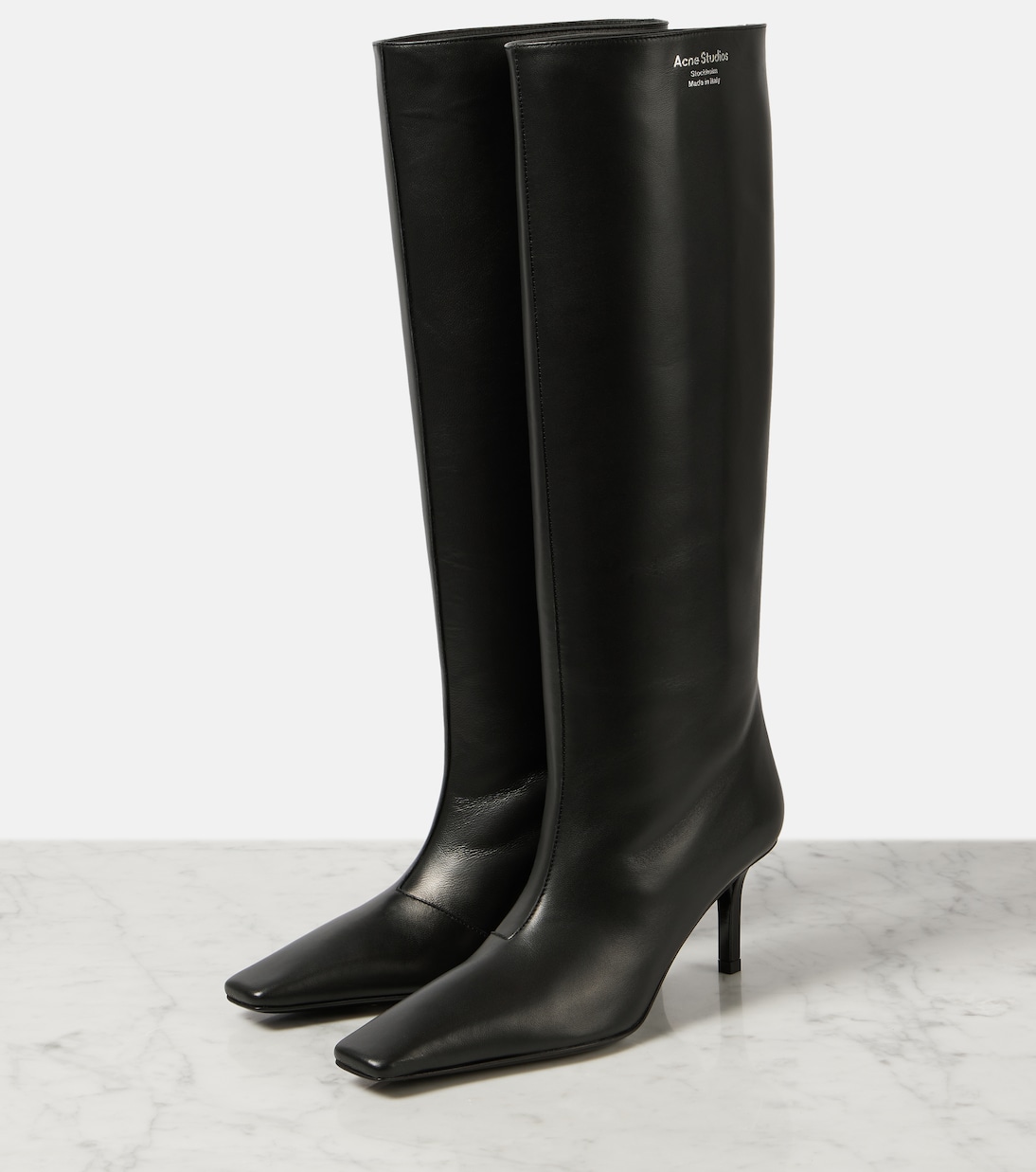 Botas altas de piel | Acne Studios