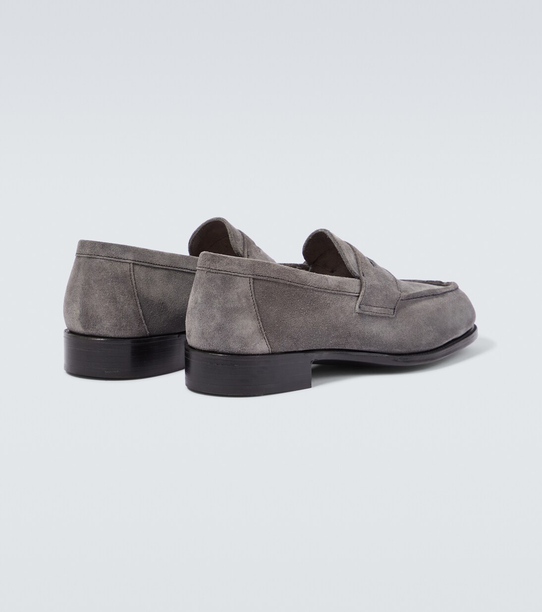 Cannes suede penny loafers | George Cleverley