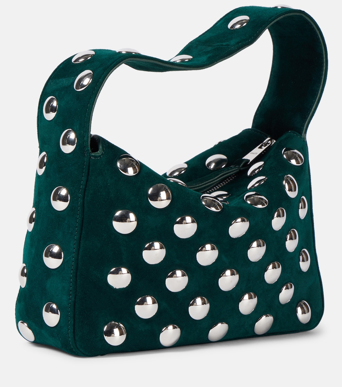 Borsa Elena Small in suede con borchie | Khaite