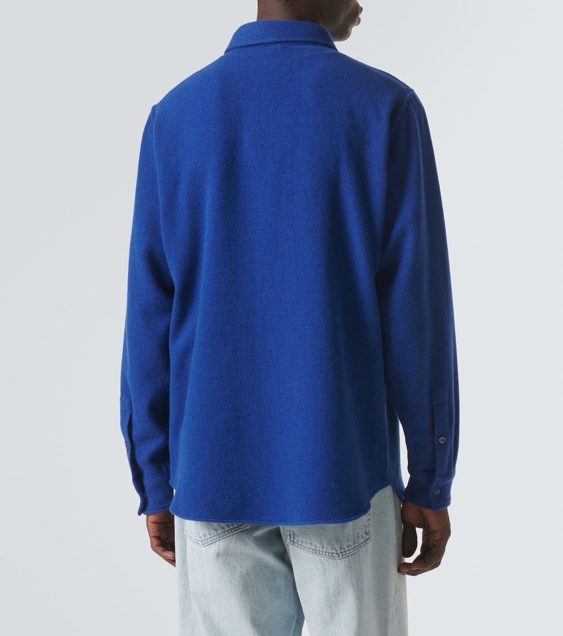 Hemd aus Kaschmir mit Lapislazuli | God's True Cashmere